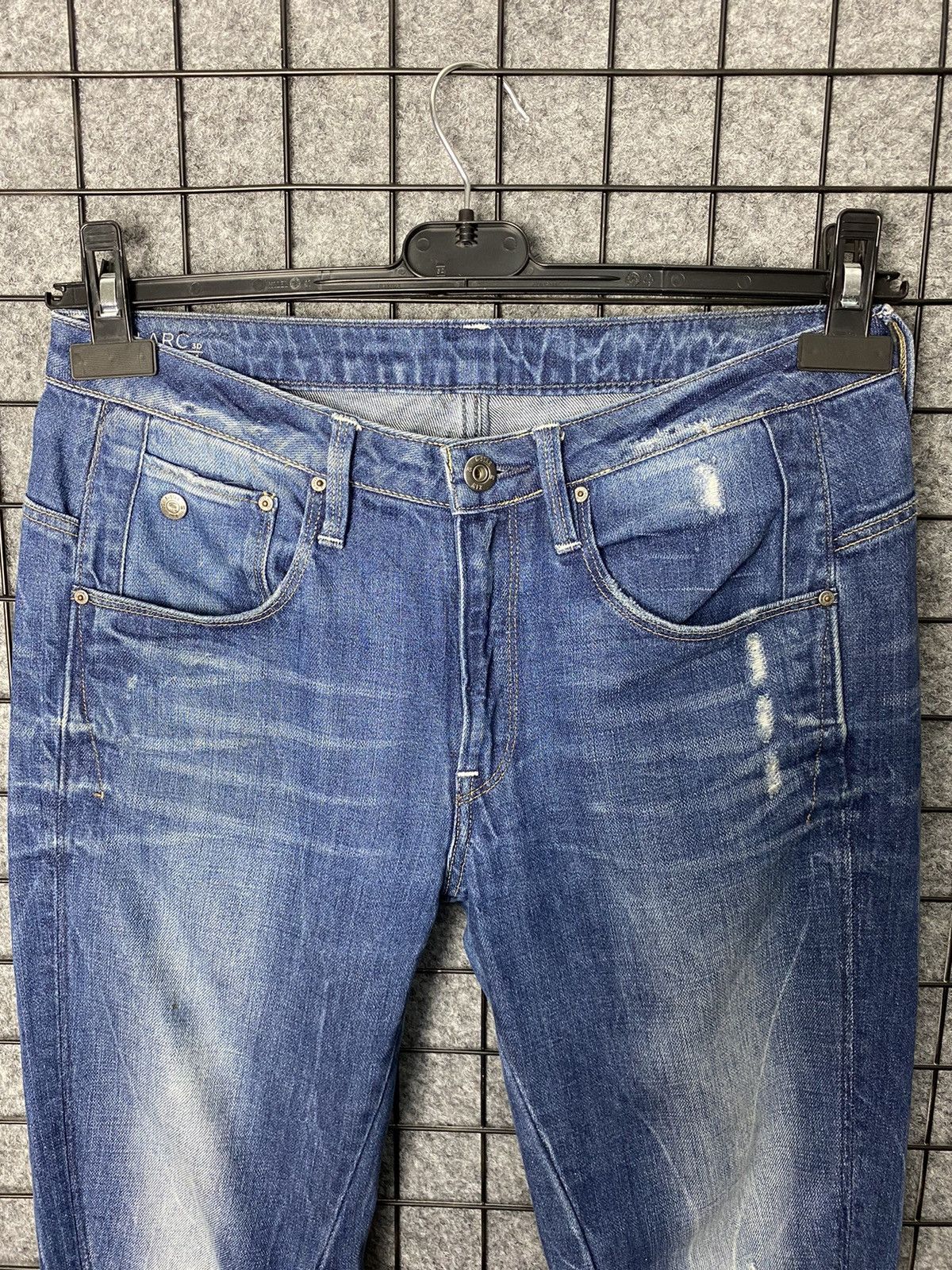 G-Star G Star Raw Streetwear Distressed Jeans Size 30 Size US 30 / EU 46 - 6 Thumbnail