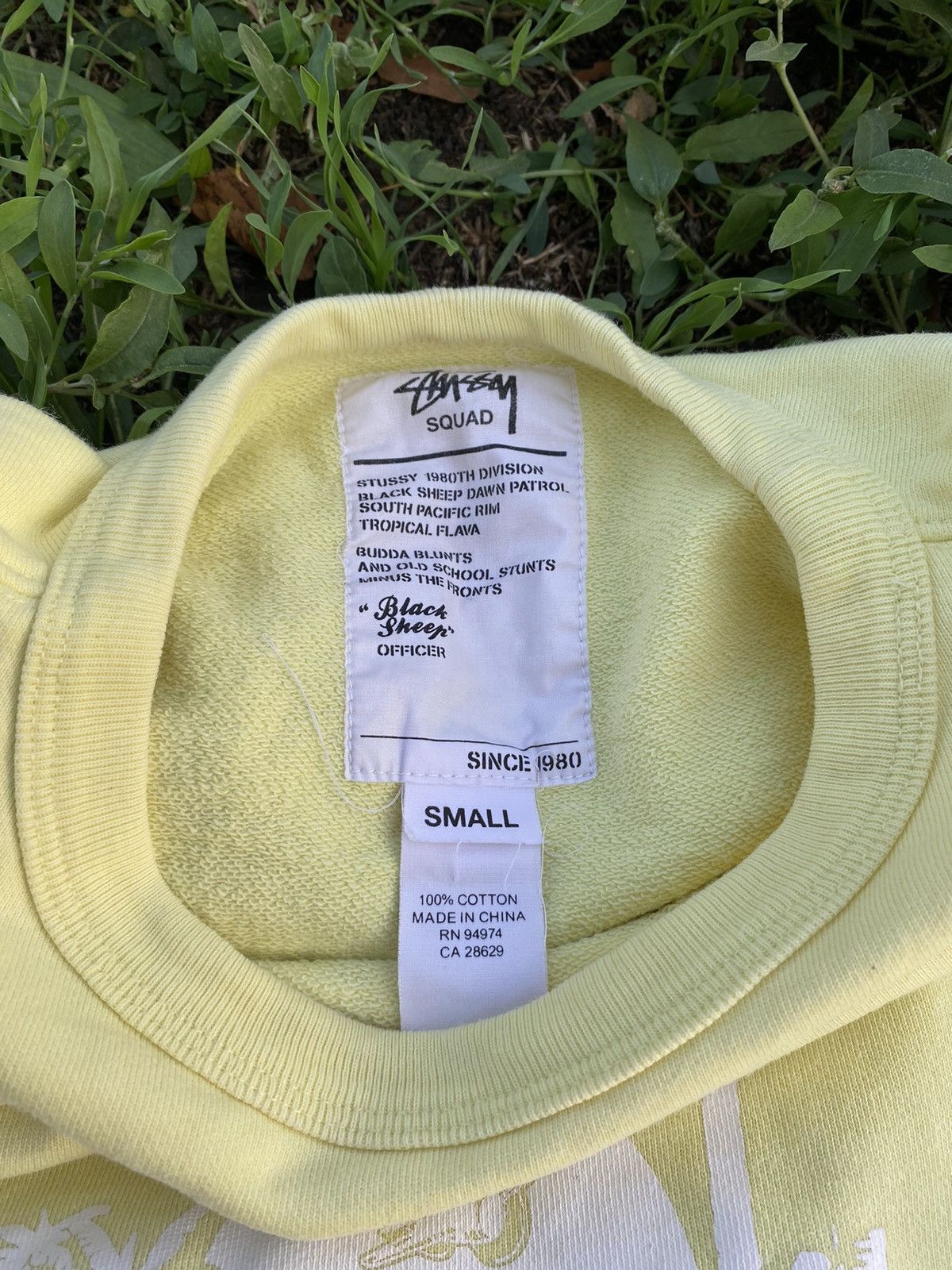 Stussy Vintage Stussy sweatshirt streetwear big logo size S Size US S / EU 44-46 / 1 - 5 Thumbnail