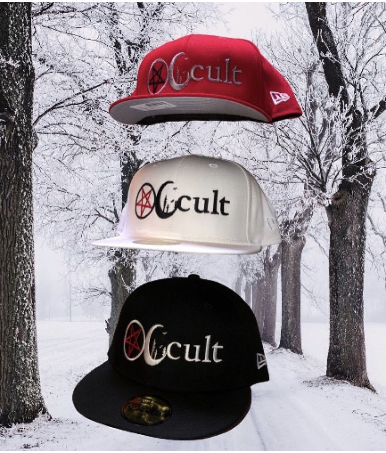 MLB × New Era New Era OCCULT custom fitted hat Size ONE SIZE - 1 Thumbnail