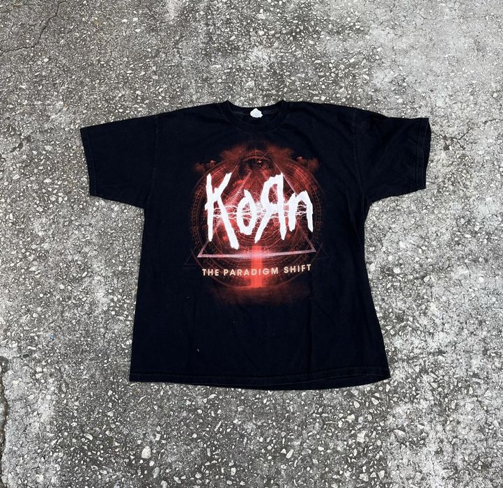 Vintage 2013 Korn ‘The Paradigm Shift’ Band TShirt Grailed