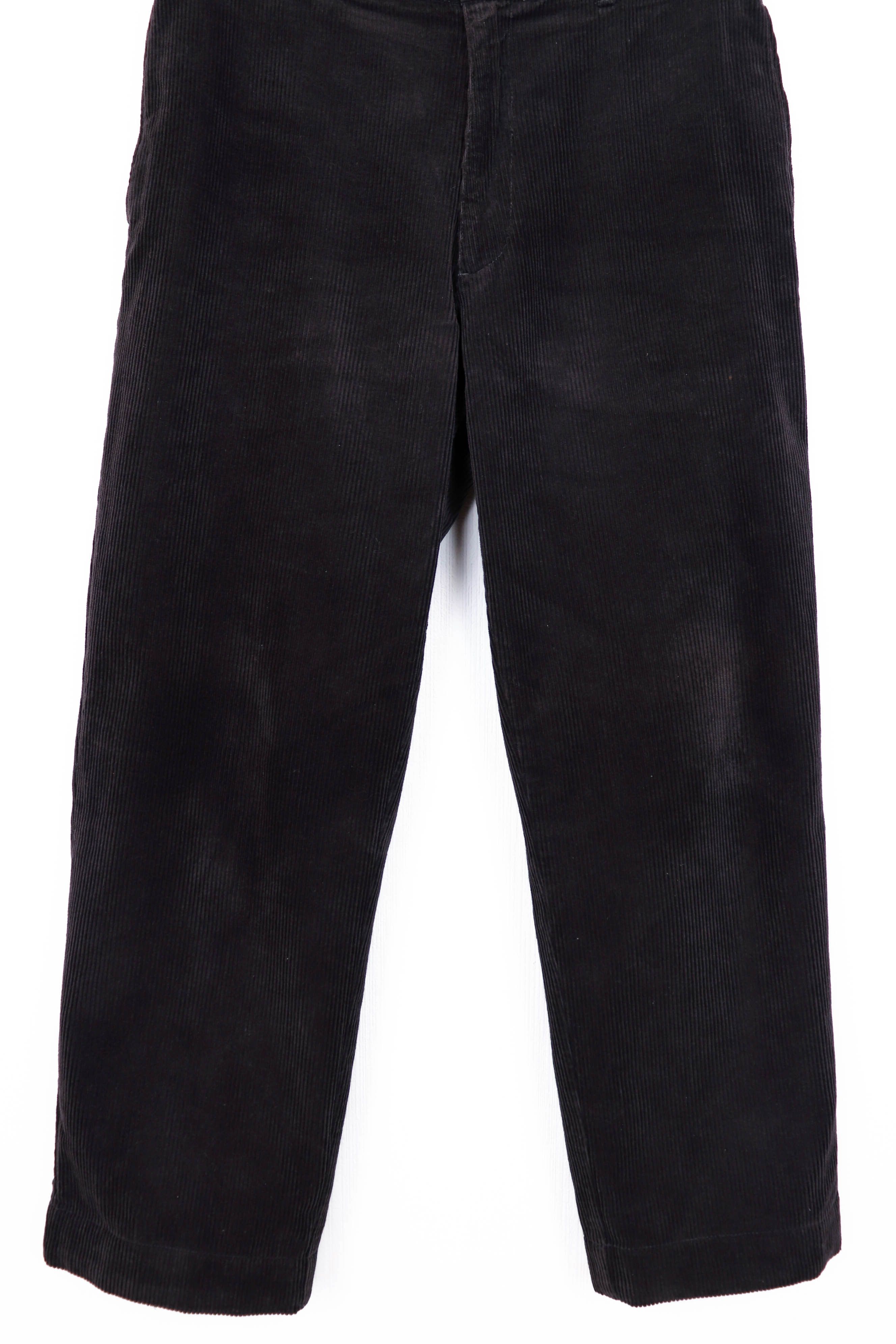 Polo Ralph Lauren Polo by Ralph Lauren Vintage Gray Corduroy Keating Pants Size US 33 - 4 Thumbnail
