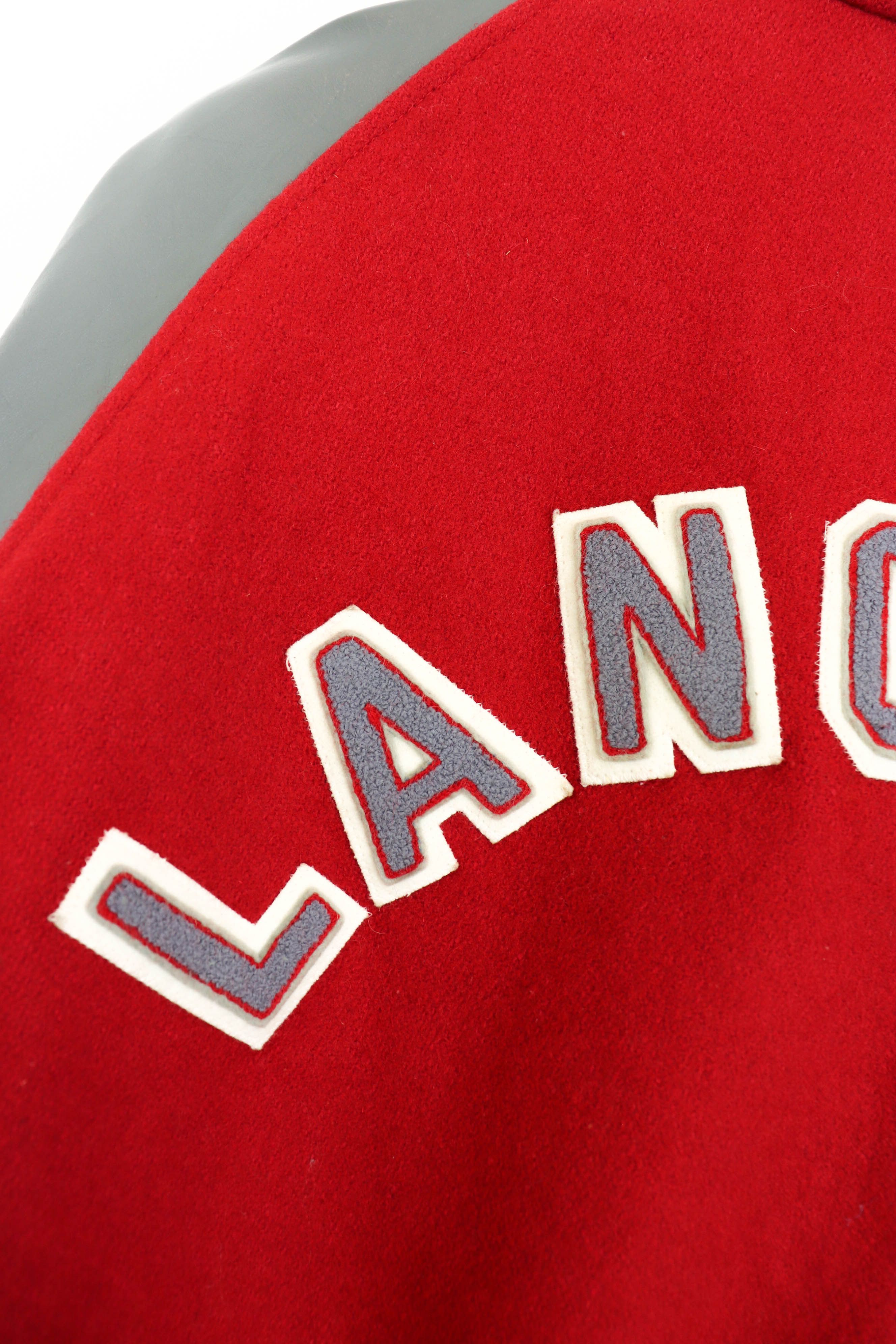 Vintage 90s Vintage Lancers Athletics Wool Leather Varsity Jacket Size US L / EU 52-54 / 3 - 12 Thumbnail