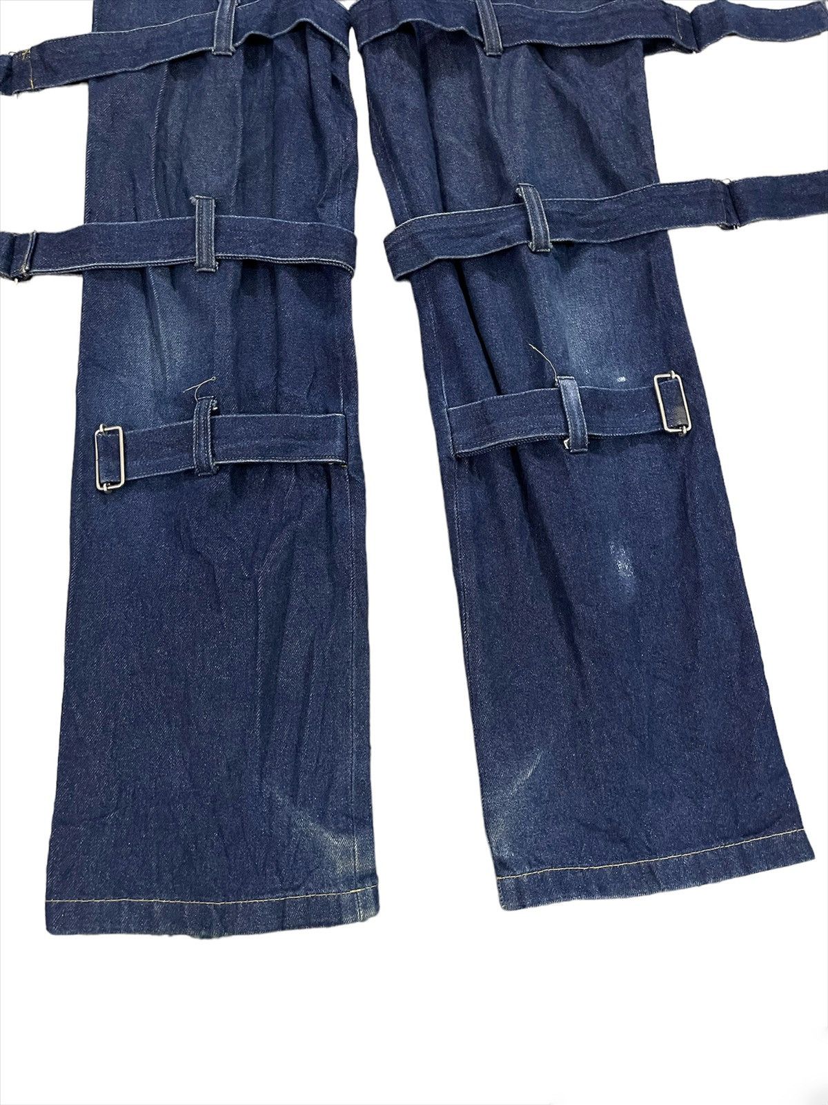 Japanese Brand × Seditionaries Offer‼️Alphalle Made In Japan Bondage Denim Punk Gothic Jeans Size US 29 - 4 Thumbnail