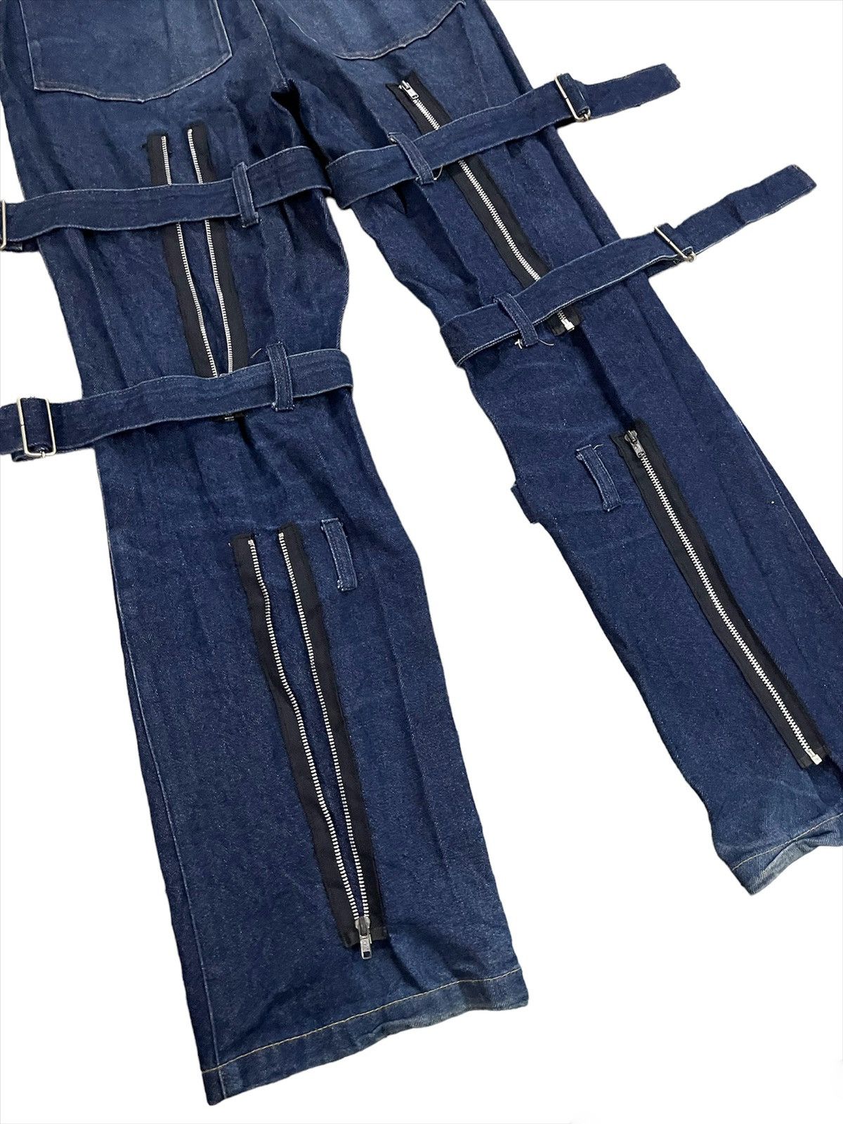 Japanese Brand × Seditionaries Offer‼️Alphalle Made In Japan Bondage Denim Punk Gothic Jeans Size US 29 - 8 Thumbnail