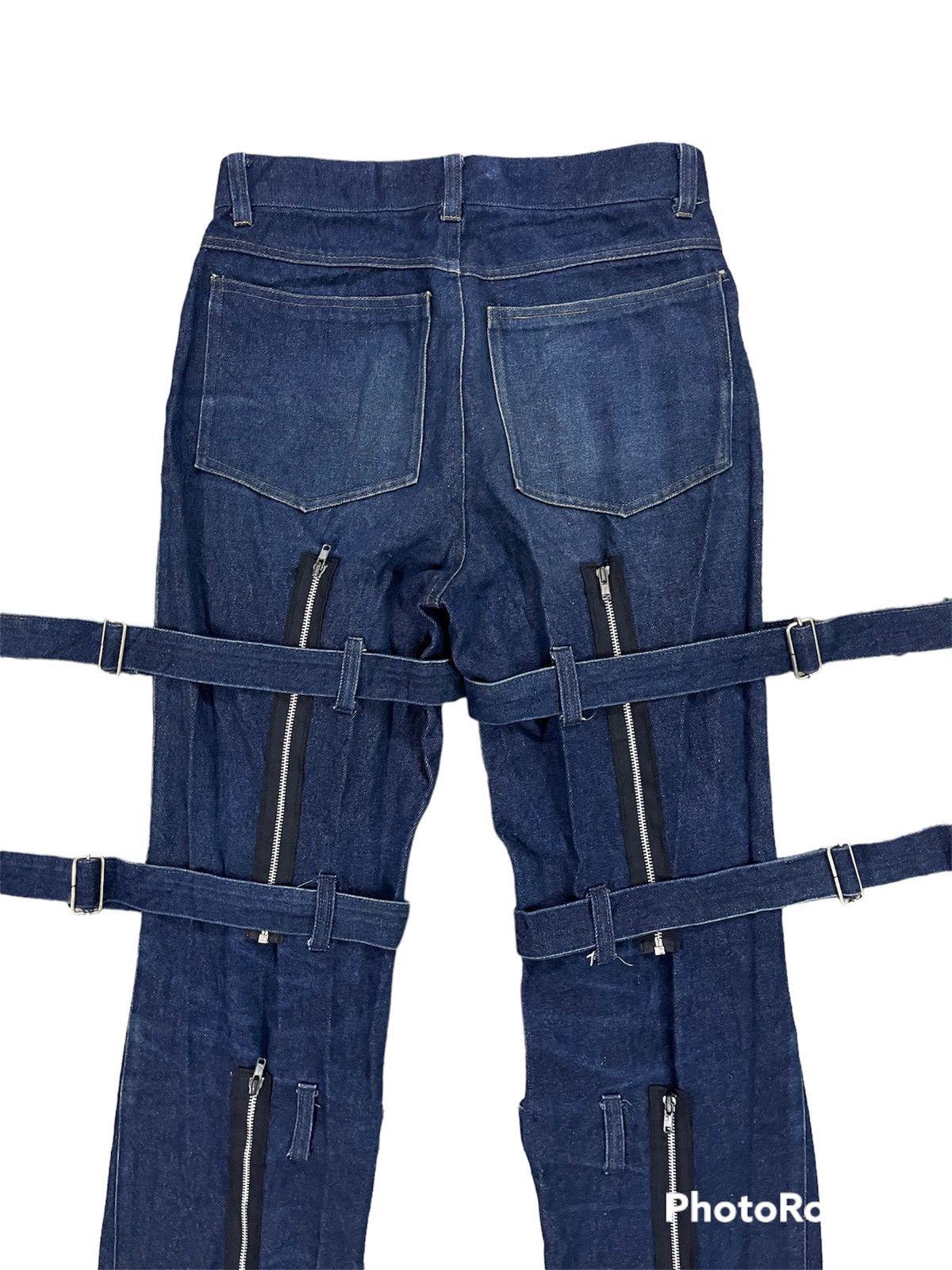 Japanese Brand × Seditionaries Offer‼️Alphalle Made In Japan Bondage Denim Punk Gothic Jeans Size US 29 - 6 Thumbnail