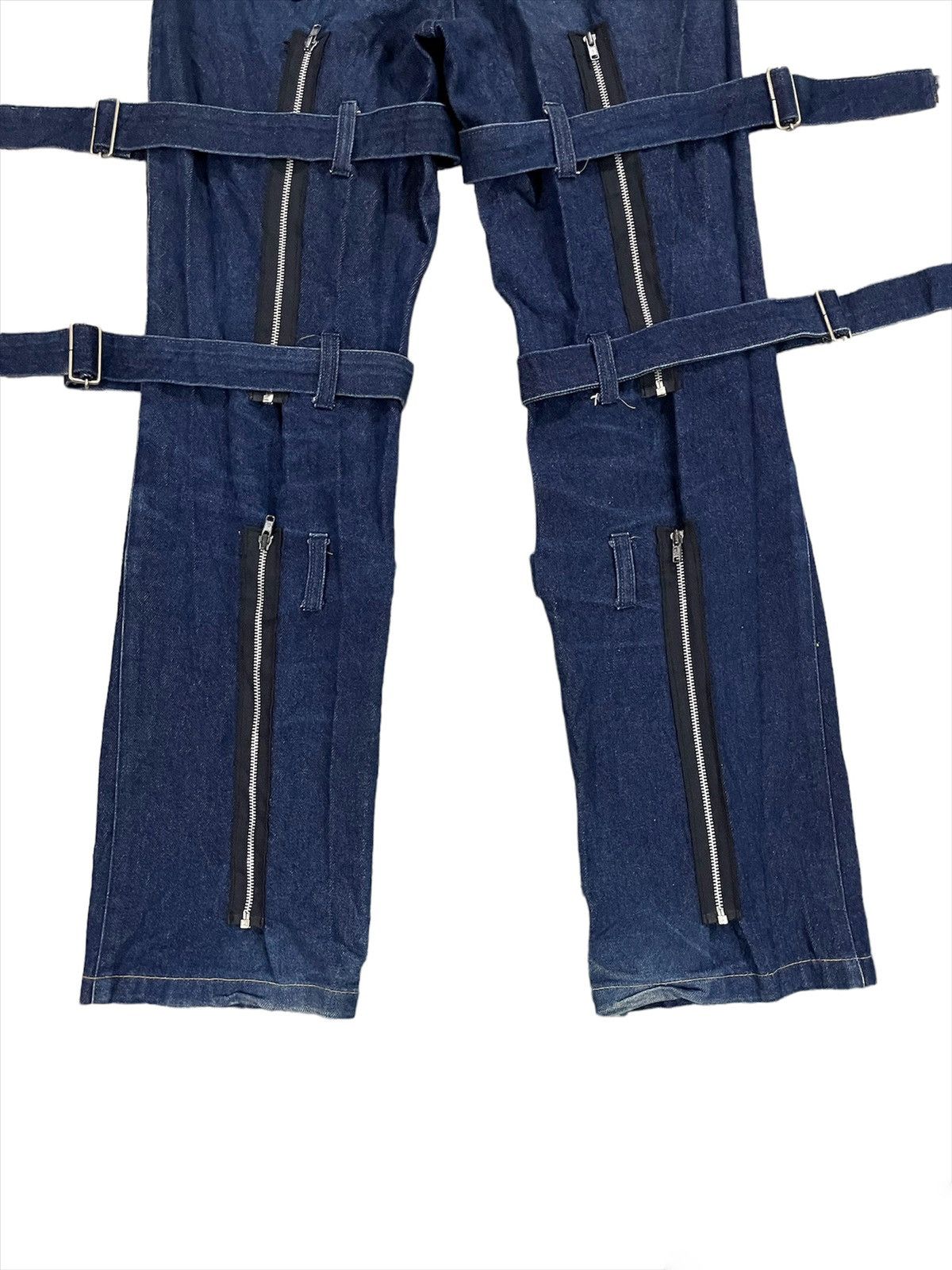 Japanese Brand × Seditionaries Offer‼️Alphalle Made In Japan Bondage Denim Punk Gothic Jeans Size US 29 - 7 Thumbnail