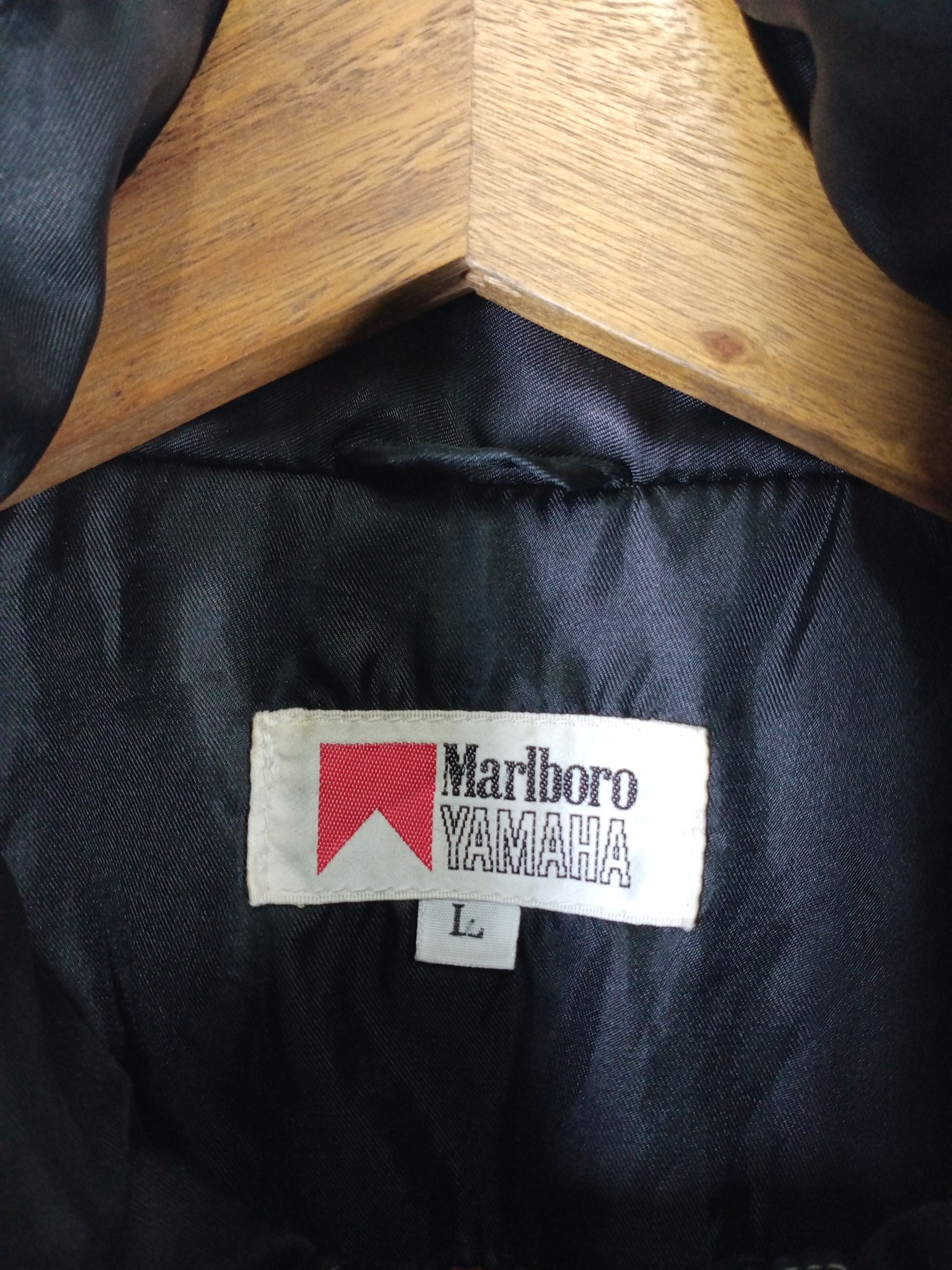 Marlboro 90'S MARLBORO YAMAHA GRAND PRIX WORLD ROAD RACE BOMBERJACKET Size US L / EU 52-54 / 3 - 12 Thumbnail