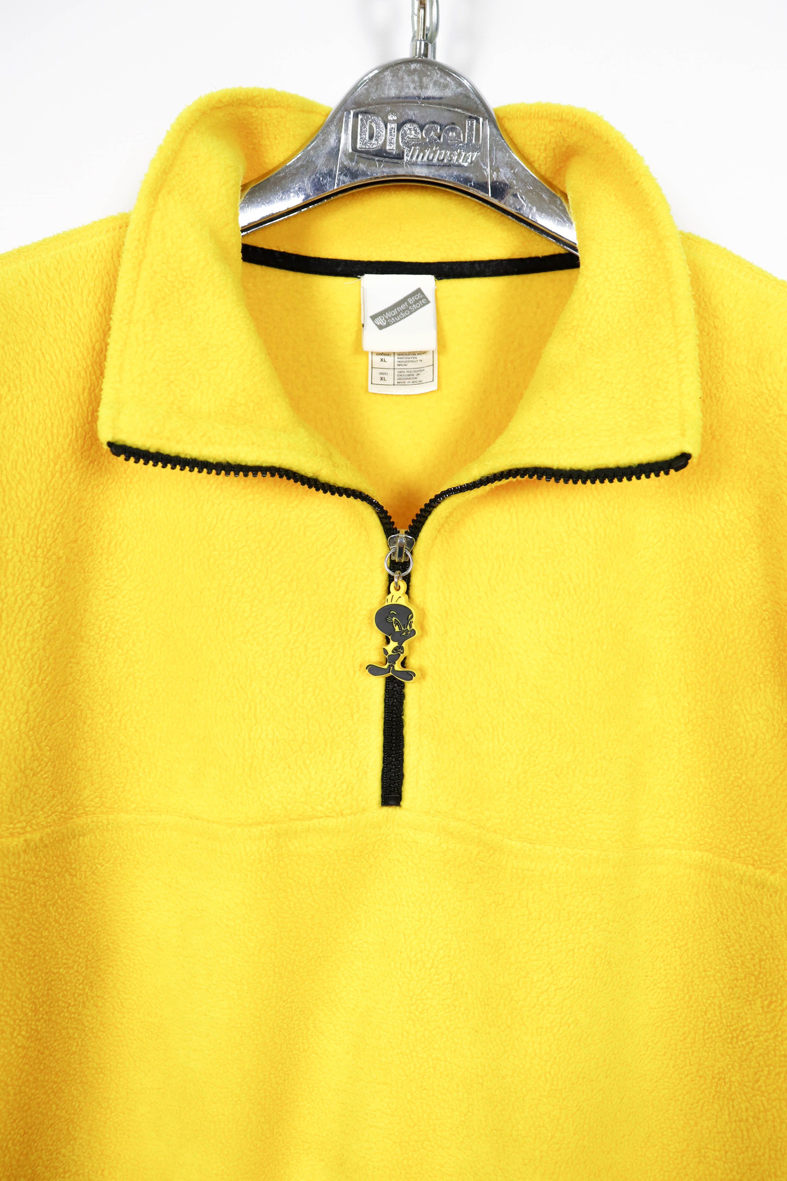 Warner Bros Tweety Vintage 90s ©1999 Warner Bros Looney Tunes Fleece Size US XL / EU 56 / 4 - 6 Thumbnail