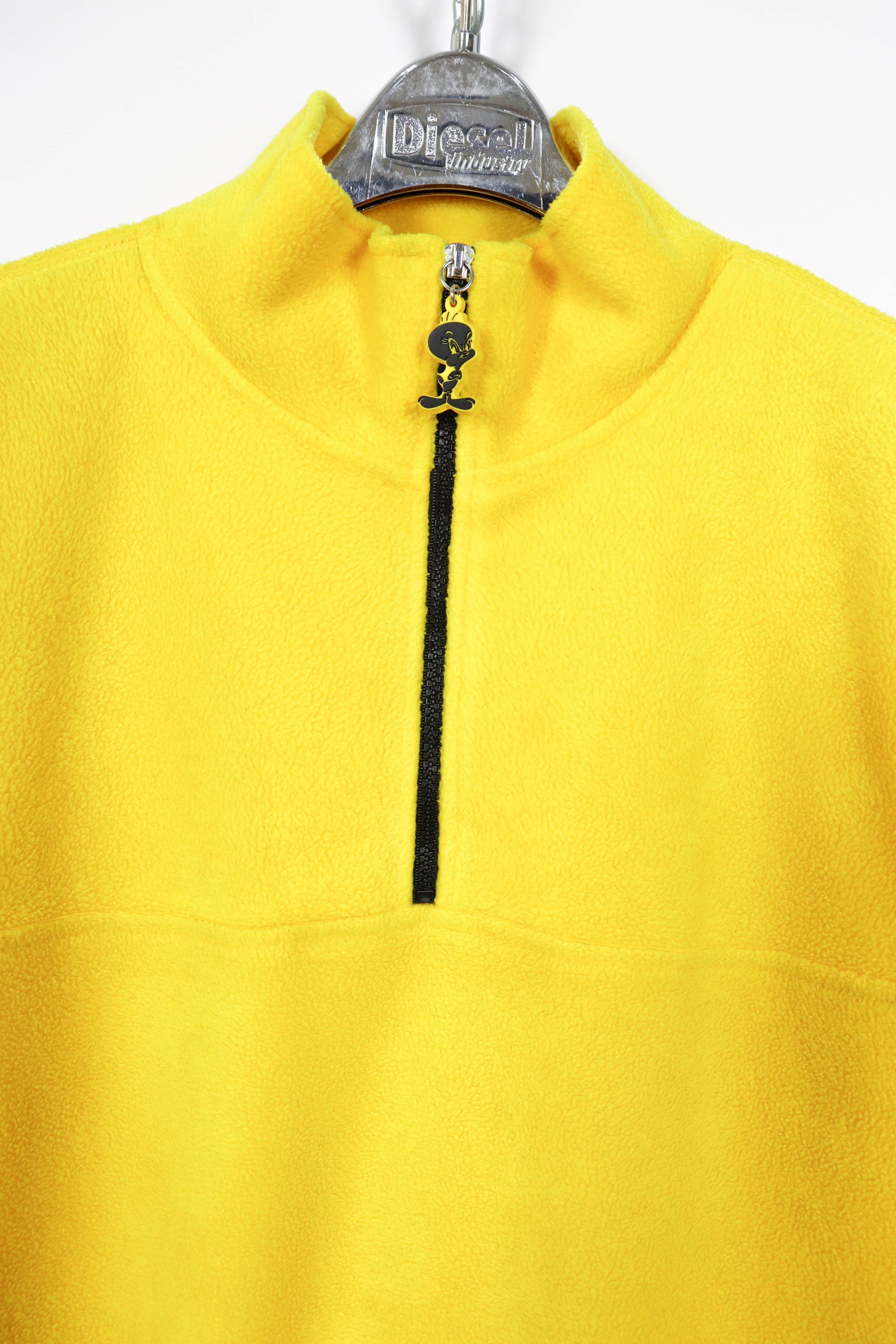 Warner Bros Tweety Vintage 90s ©1999 Warner Bros Looney Tunes Fleece Size US XL / EU 56 / 4 - 3 Thumbnail