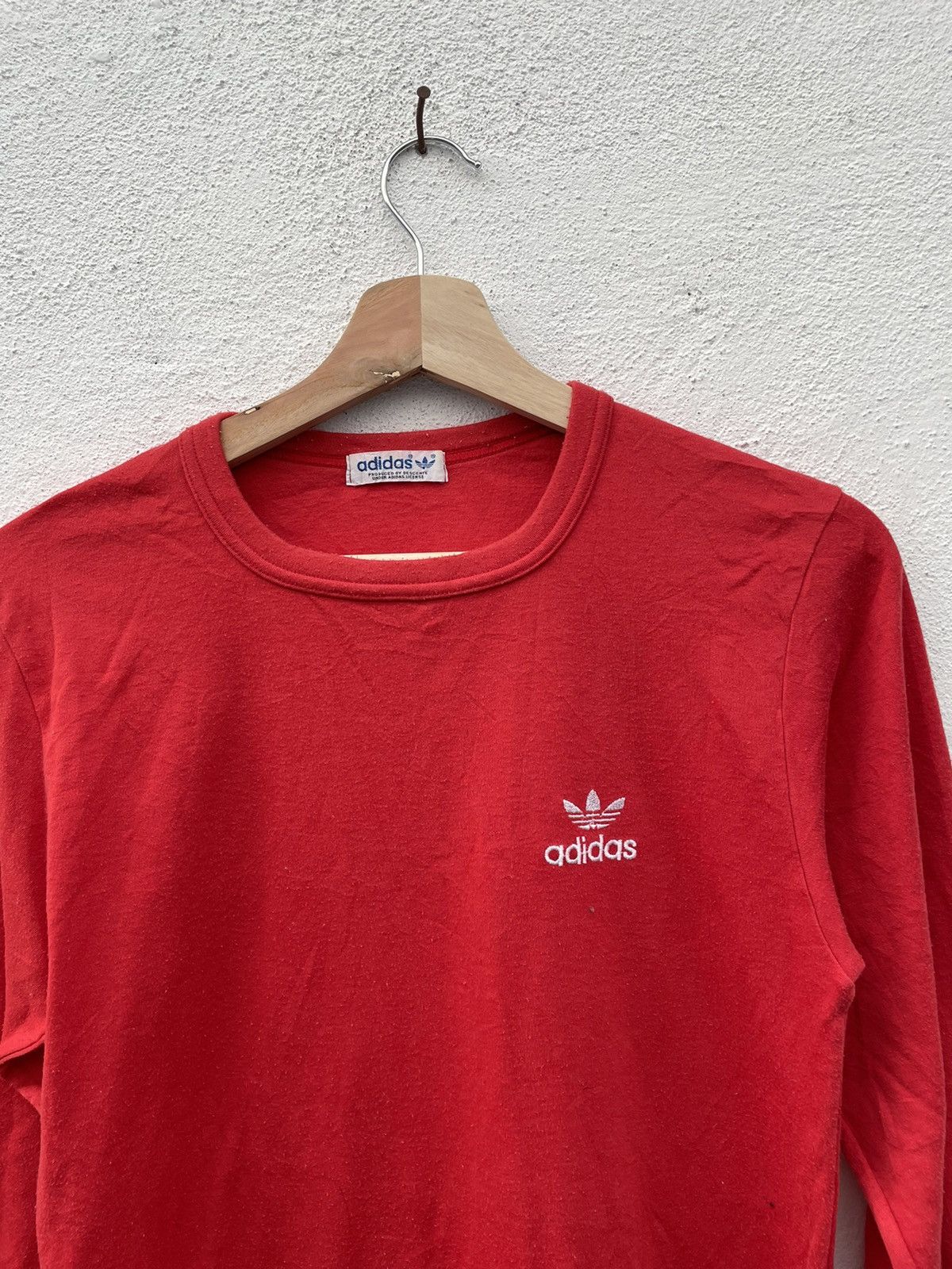 Adidas × Vintage vintage adidas long sleeve t- shirts Size US S / EU 44-46 / 1 - 2 Thumbnail
