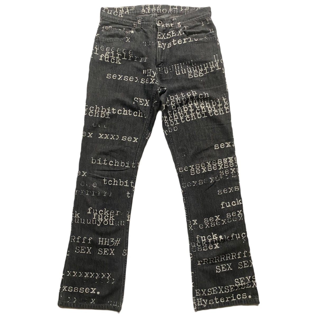 Hysteric Glamour Hysteric Glamour Sex Denim archive y2k | Grailed