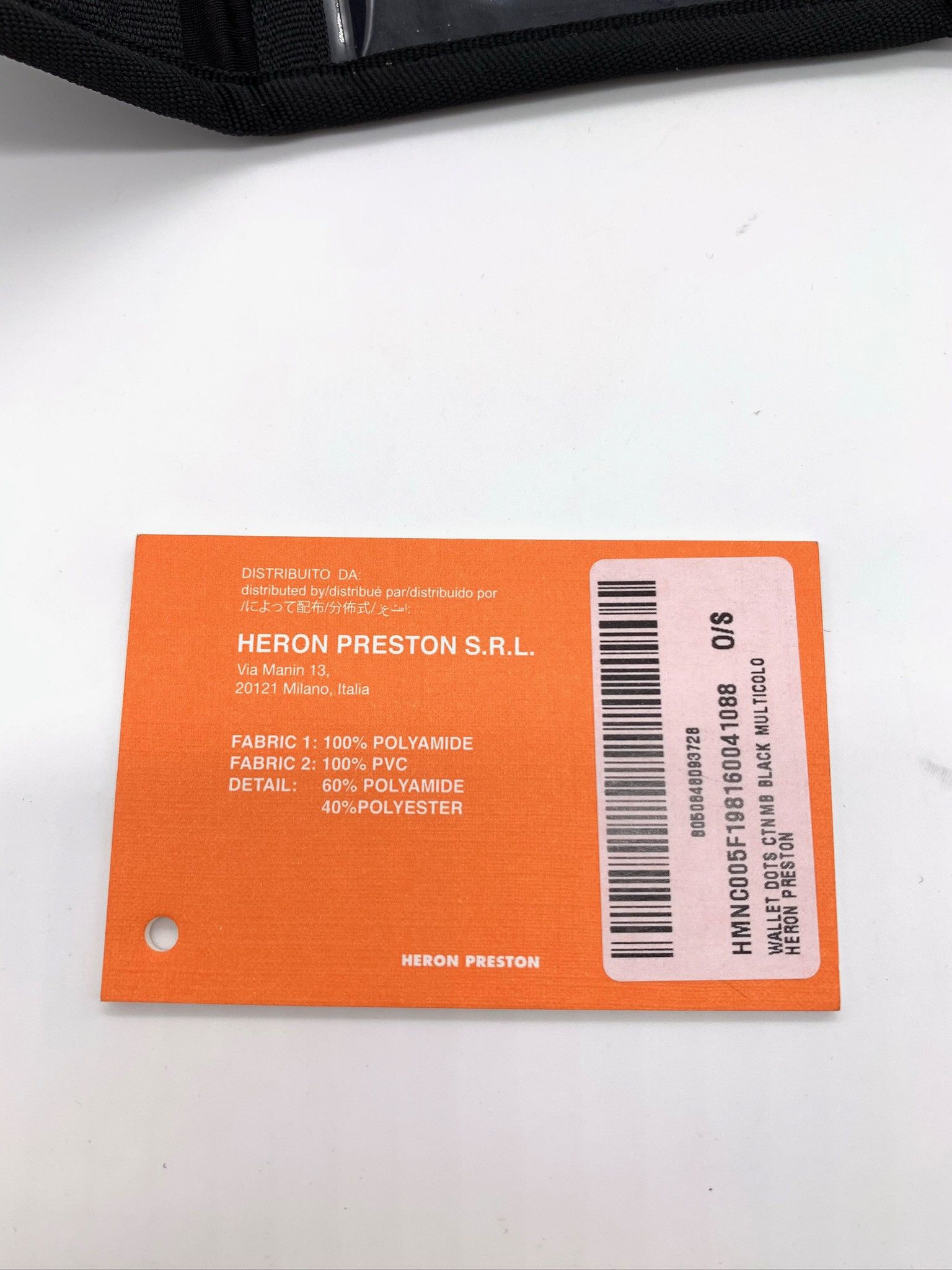 Heron Preston 🔥[SALE]🔥 Heron Preston Black Wallet Dots Size ONE SIZE - 9 Thumbnail
