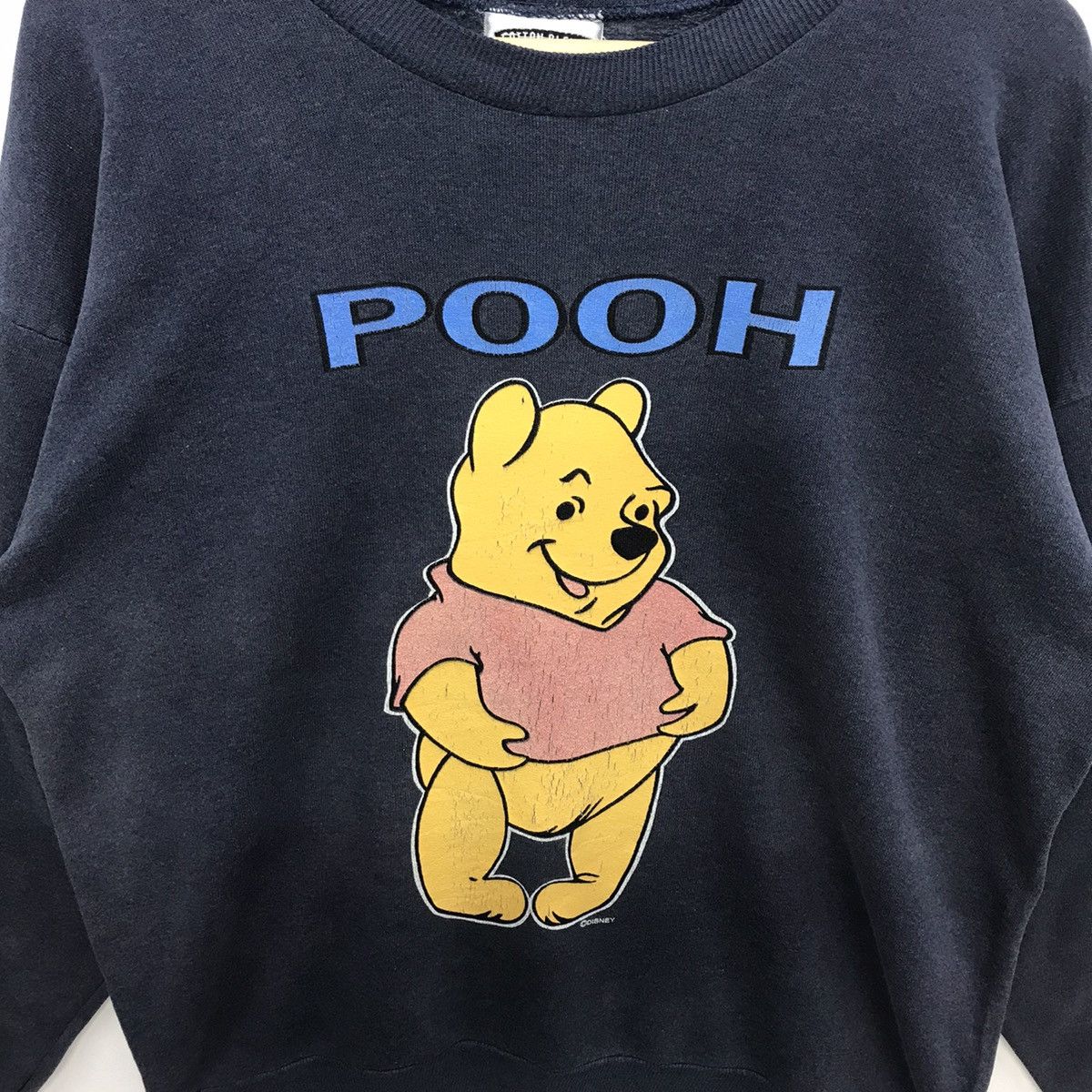 Disney × Lee × Vintage Rare!! Vintage Lee X Disney Pooh Graphic Sweatshirt Size US L / EU 52-54 / 3 - 8 Thumbnail