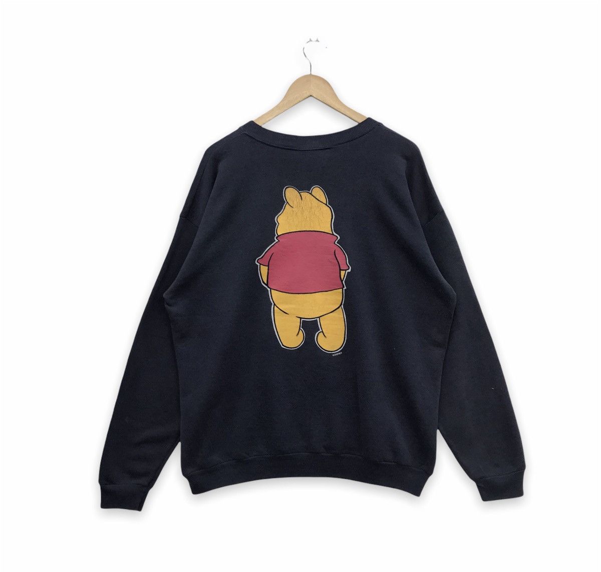 Disney × Lee × Vintage Rare!! Vintage Lee X Disney Pooh Graphic Sweatshirt Size US L / EU 52-54 / 3 - 2 Thumbnail
