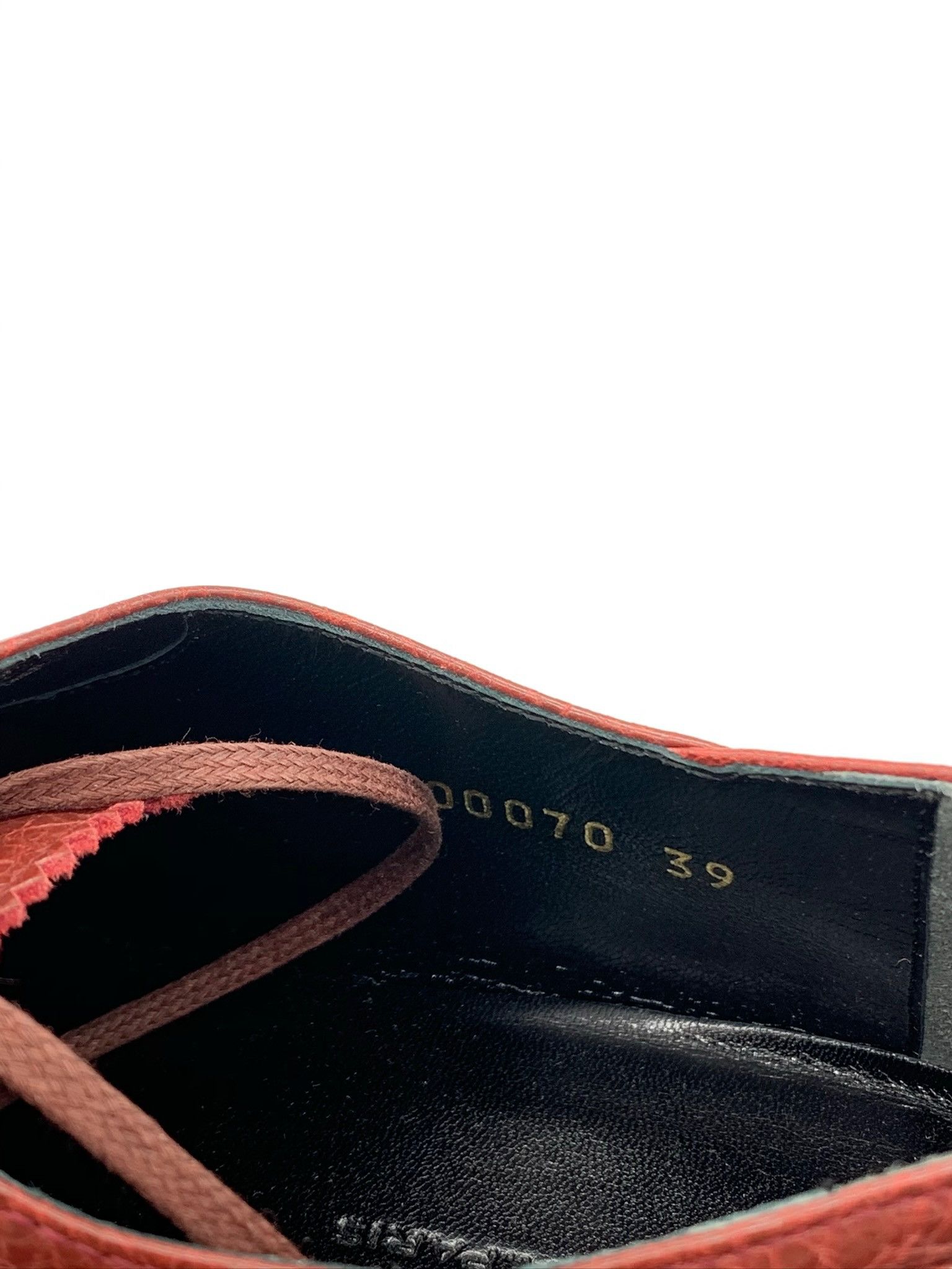 Balenciaga 🔥75% OFF🔥 [SALE] Balenciaga Burgundy Casual Leather Shoes Size US 5.5 / EU 38 - 7 Thumbnail