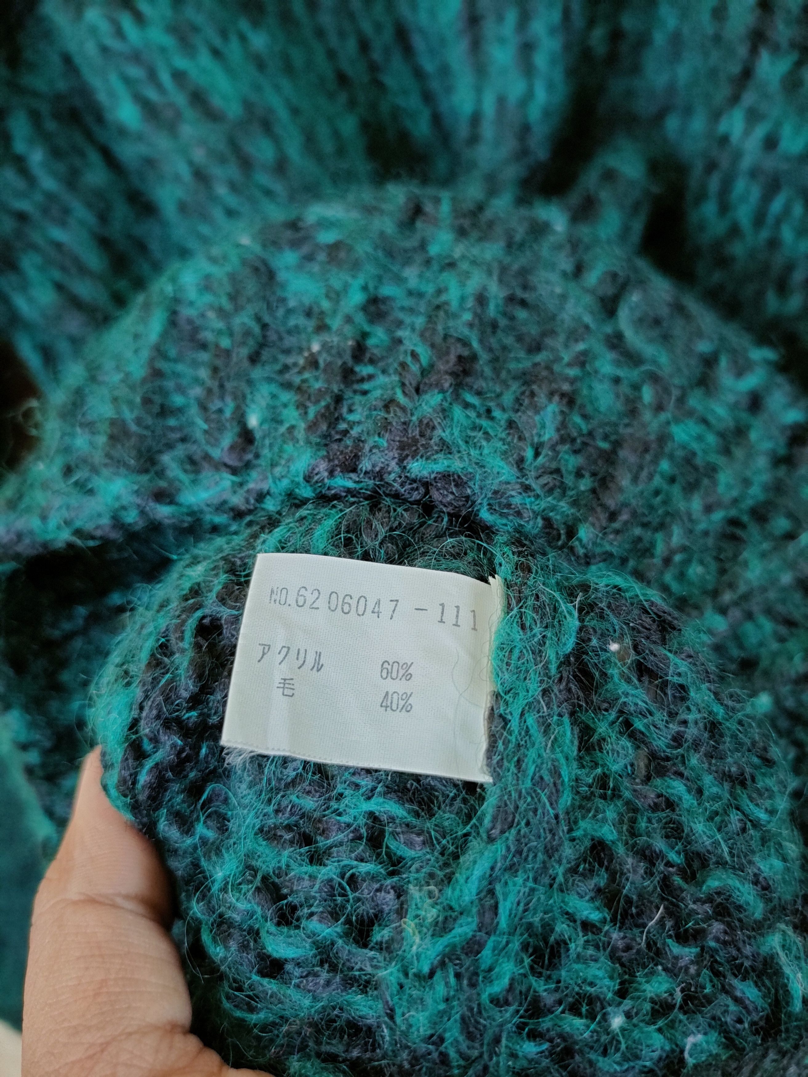 Aran Isles Knitwear DL Lamatta handknit mohair vtg aran isle knitwear #46-436 Size US M / EU 48-50 / 2 - 10 Thumbnail