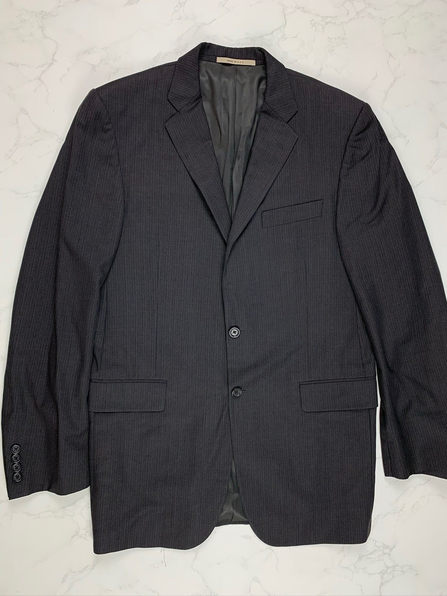 Burberry 🔥75% OFF🔥 [SALE] Burberry Black Wool Blazer Size 40L - 6 Thumbnail