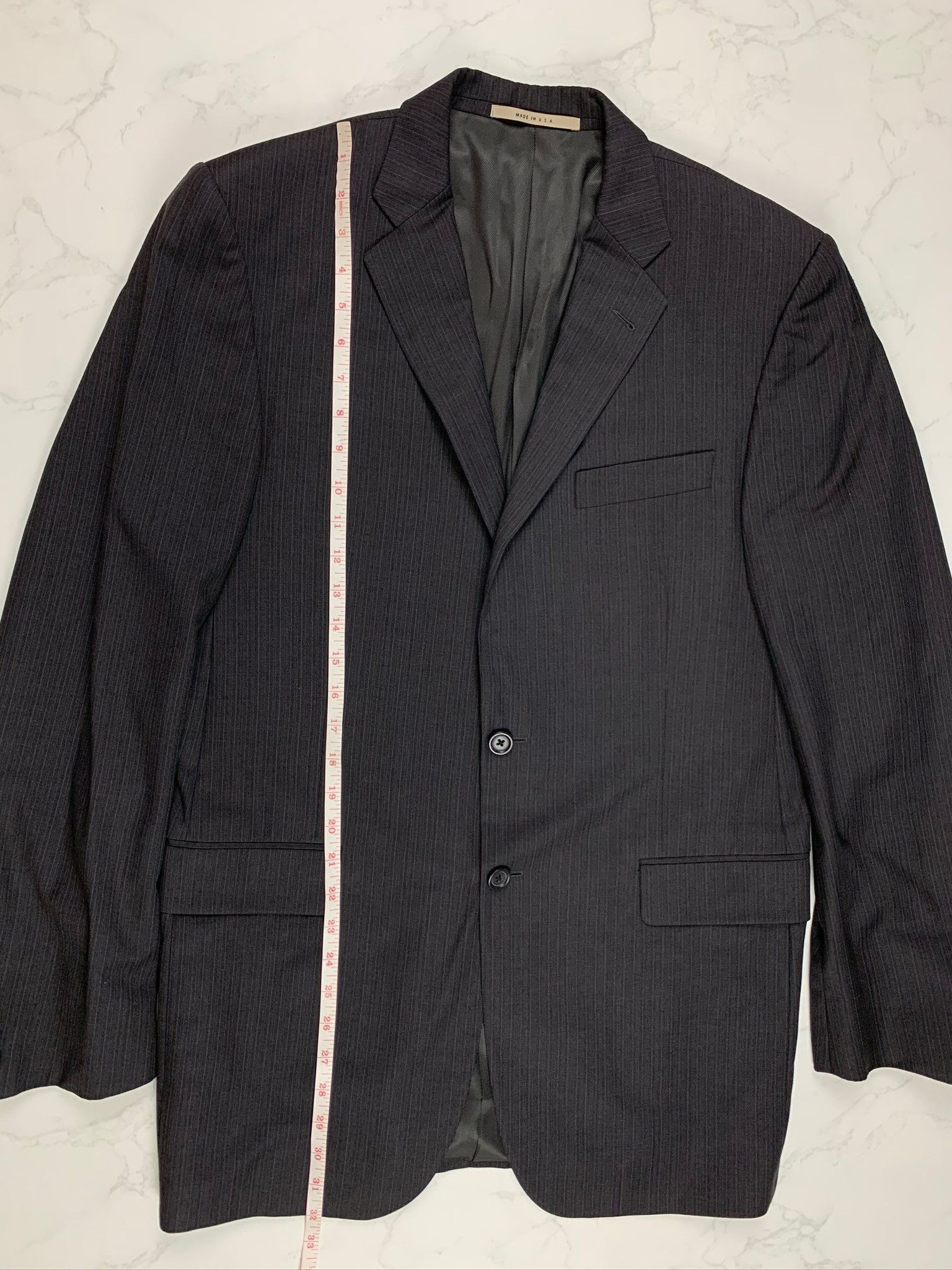Burberry 🔥75% OFF🔥 [SALE] Burberry Black Wool Blazer Size 40L - 3 Thumbnail
