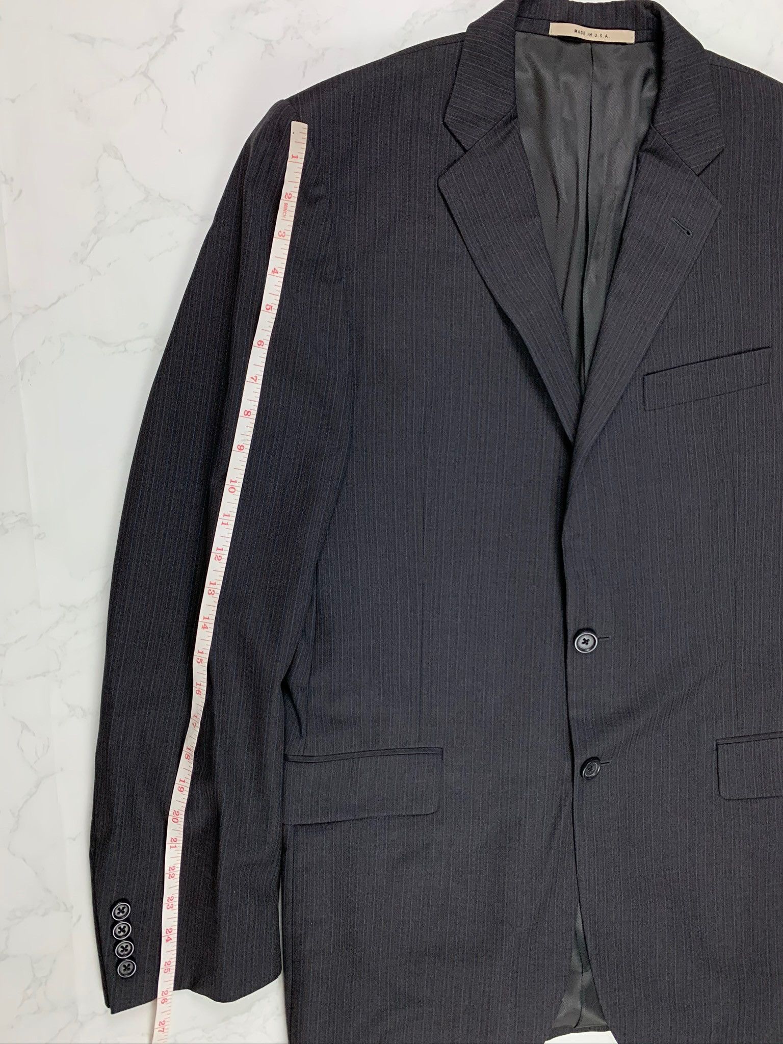 Burberry 🔥75% OFF🔥 [SALE] Burberry Black Wool Blazer Size 40L - 5 Thumbnail