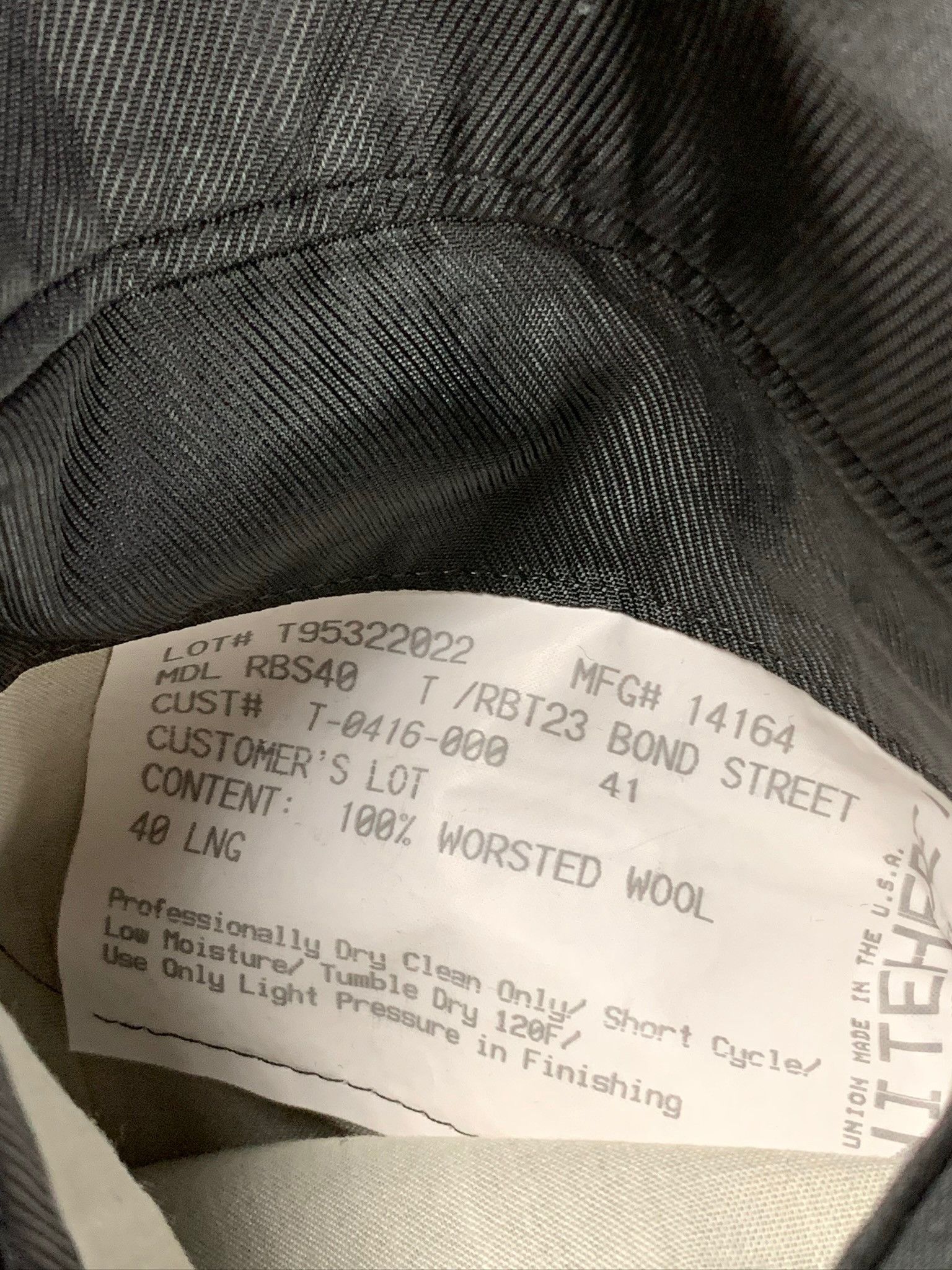 Burberry 🔥75% OFF🔥 [SALE] Burberry Black Wool Blazer Size 40L - 10 Thumbnail