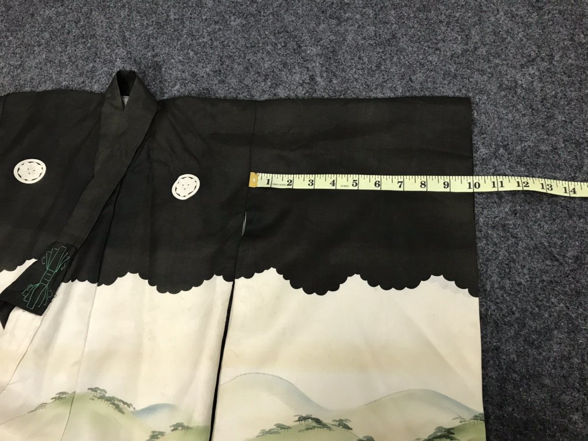 Edition Japan Kimono Noragi Haori Jinbei Motifs Tale Of Genji Kid/Youth Size XS / US 0-2 / IT 36-38 - 5 Thumbnail