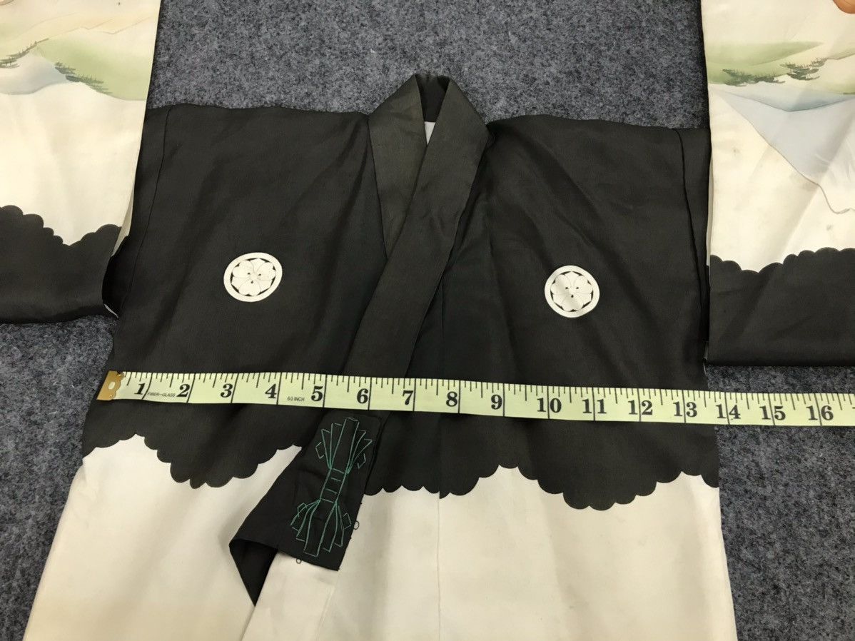Edition Japan Kimono Noragi Haori Jinbei Motifs Tale Of Genji Kid/Youth Size XS / US 0-2 / IT 36-38 - 3 Thumbnail