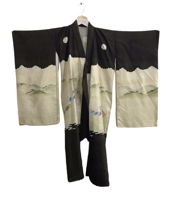 Art Kimono Noragi Haori Jinbei Motifs Tale Of Genji | Grailed