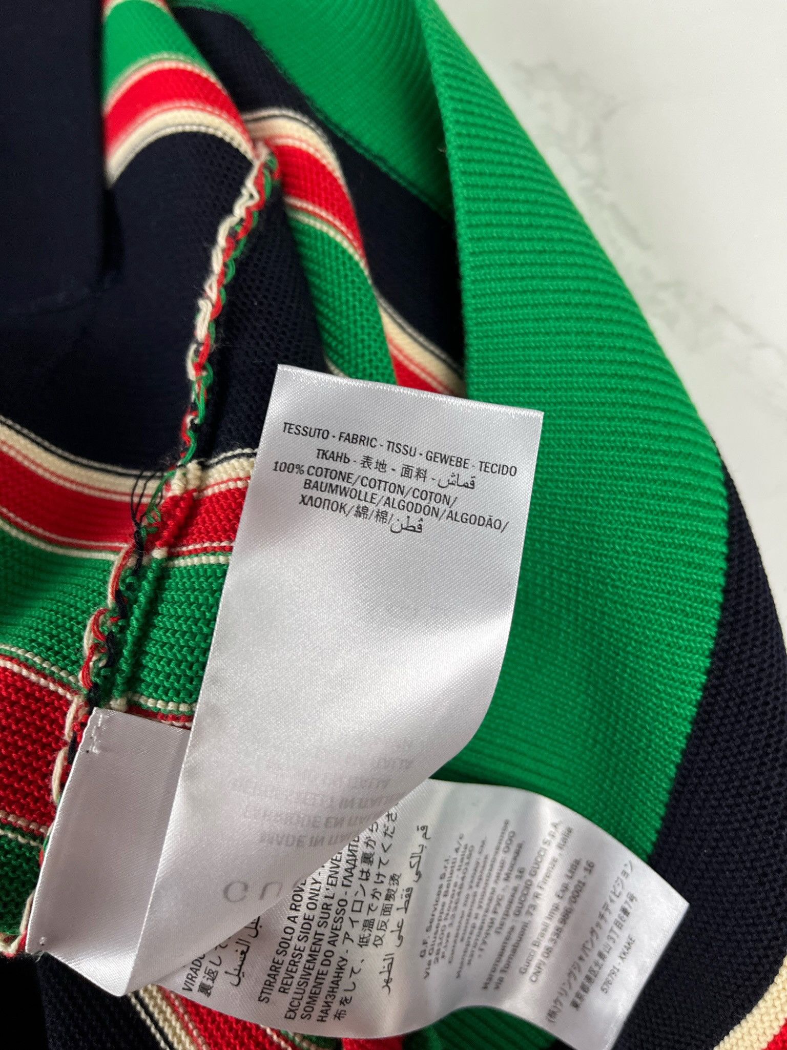 Gucci 🔥75% OFF🔥 [SALE] Gucci Striped Cotton Multicolor Cardigan Size US S / EU 44-46 / 1 - 11 Thumbnail