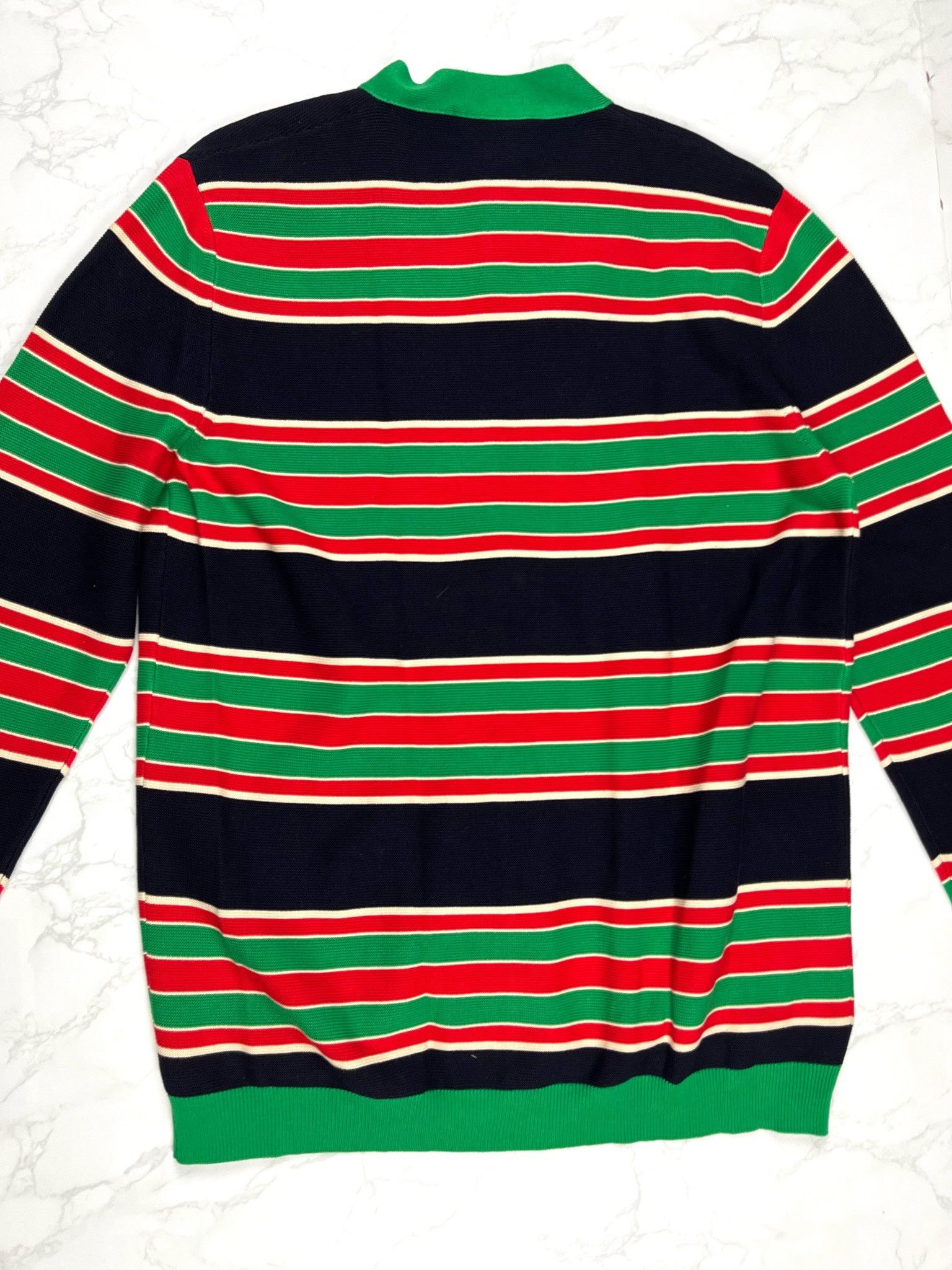 Gucci 🔥75% OFF🔥 [SALE] Gucci Striped Cotton Multicolor Cardigan Size US S / EU 44-46 / 1 - 13 Thumbnail