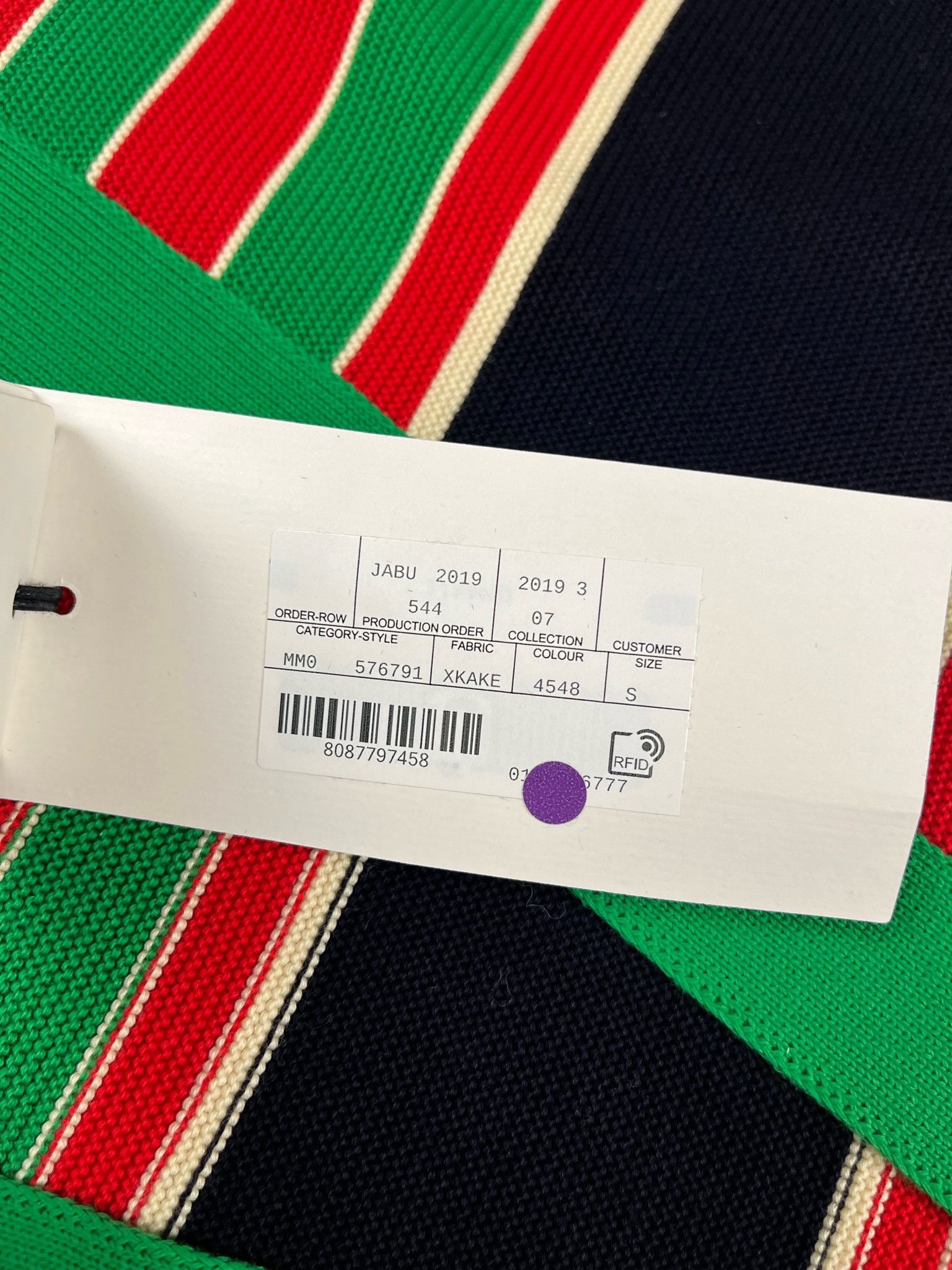 Gucci 🔥75% OFF🔥 [SALE] Gucci Striped Cotton Multicolor Cardigan Size US S / EU 44-46 / 1 - 9 Thumbnail