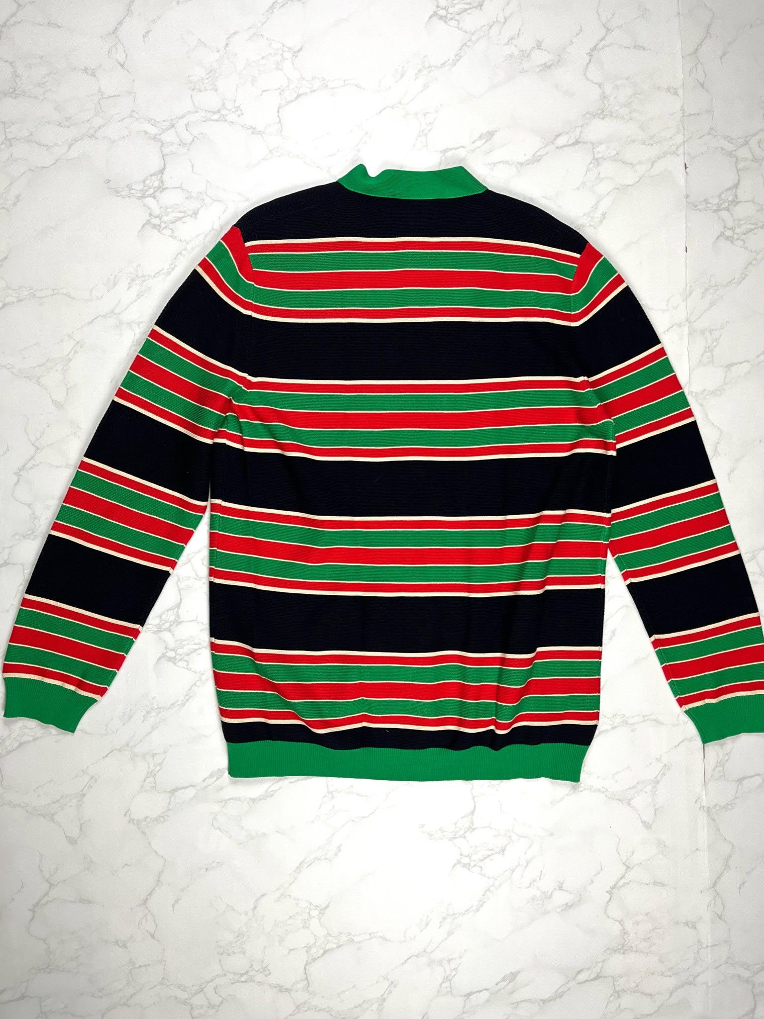 Gucci 🔥75% OFF🔥 [SALE] Gucci Striped Cotton Multicolor Cardigan Size US S / EU 44-46 / 1 - 12 Thumbnail