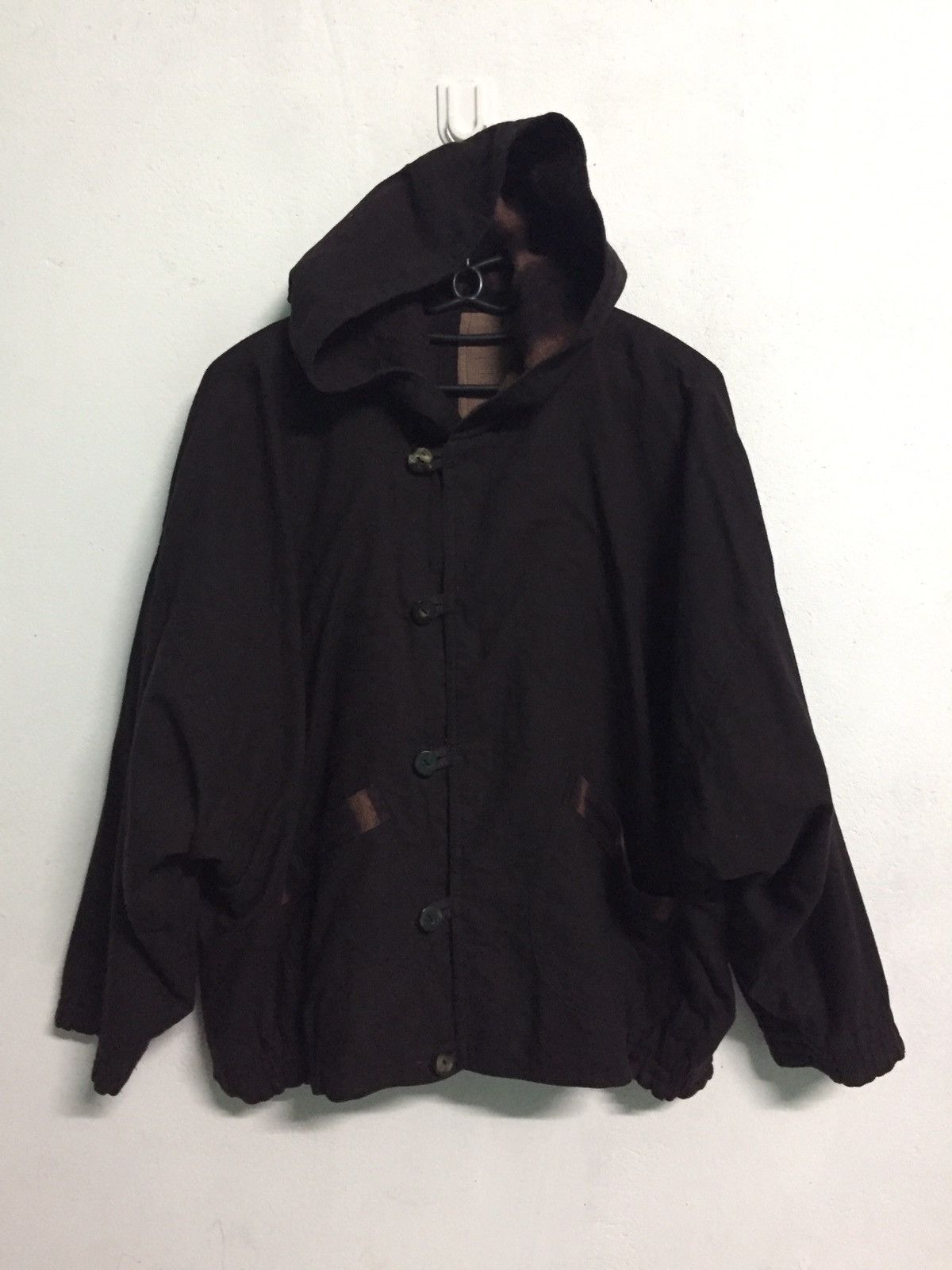 Japanese Brand Japanese Classic Revers-able Block Tone Color Jacket Hoodie Size US M / EU 48-50 / 2 - 14 Thumbnail