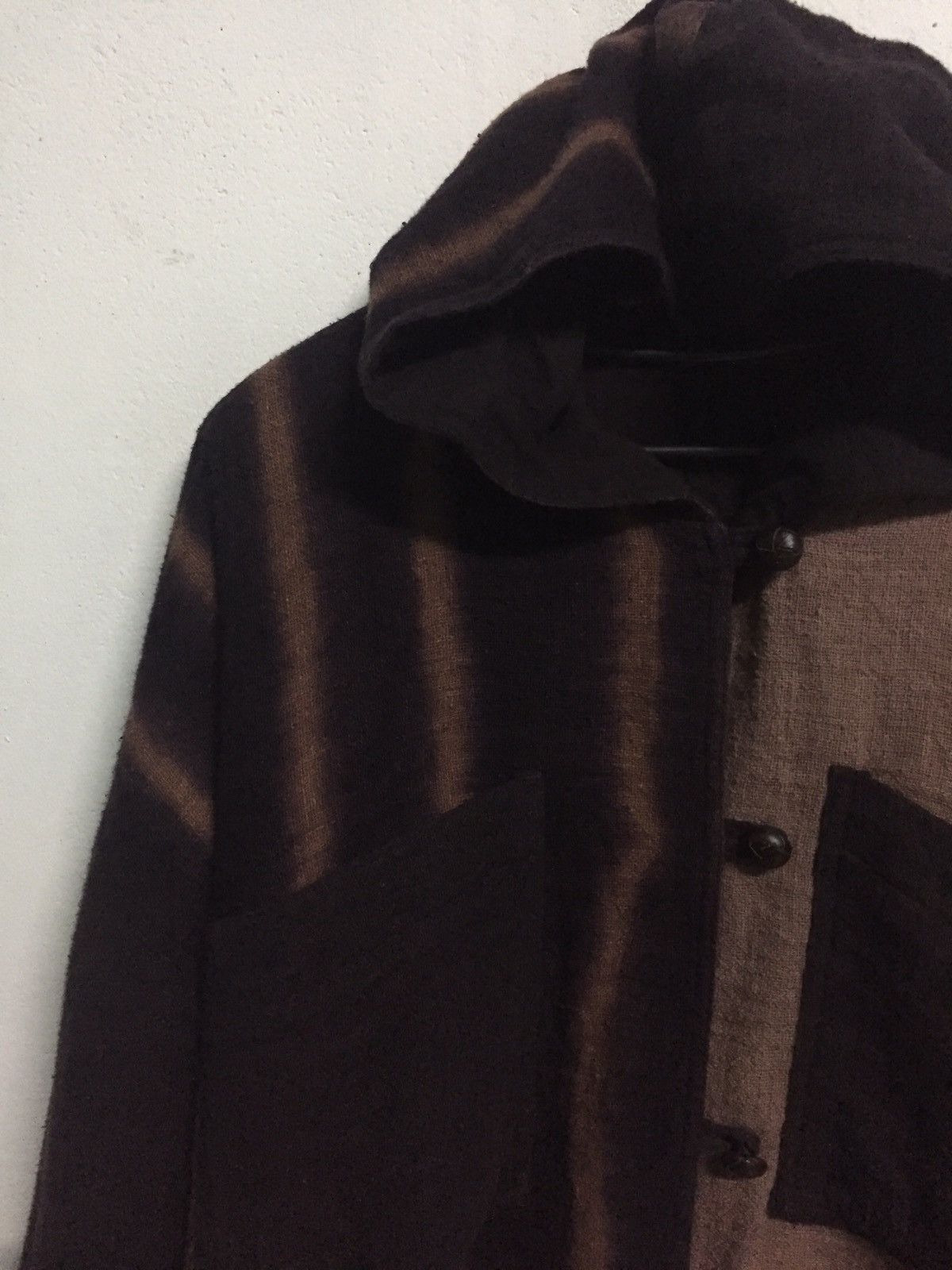 Japanese Brand Japanese Classic Revers-able Block Tone Color Jacket Hoodie Size US M / EU 48-50 / 2 - 3 Thumbnail