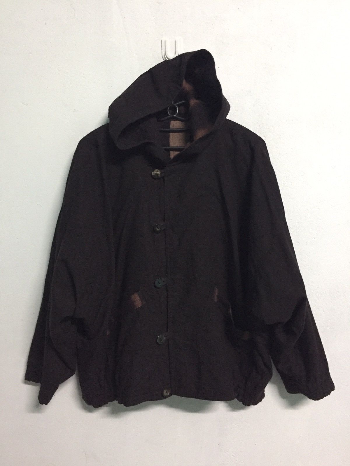 Japanese Brand Japanese Classic Revers-able Block Tone Color Jacket Hoodie Size US M / EU 48-50 / 2 - 13 Thumbnail