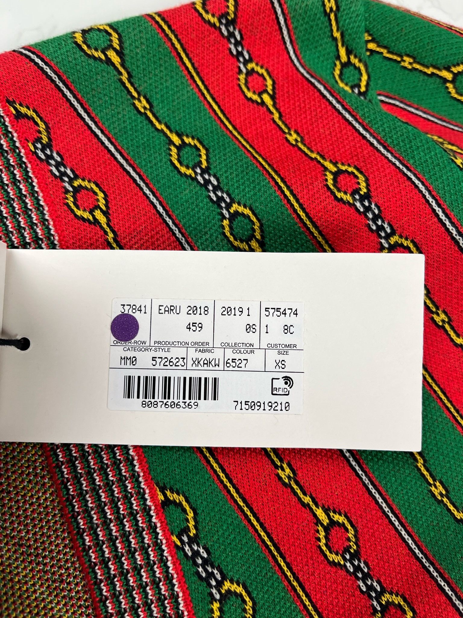 Gucci 🔥70% OFF🔥 [SALE] Gucci V-Neck Cashmere Blend Multi Sweater Size US XS / EU 42 / 0 - 12 Thumbnail