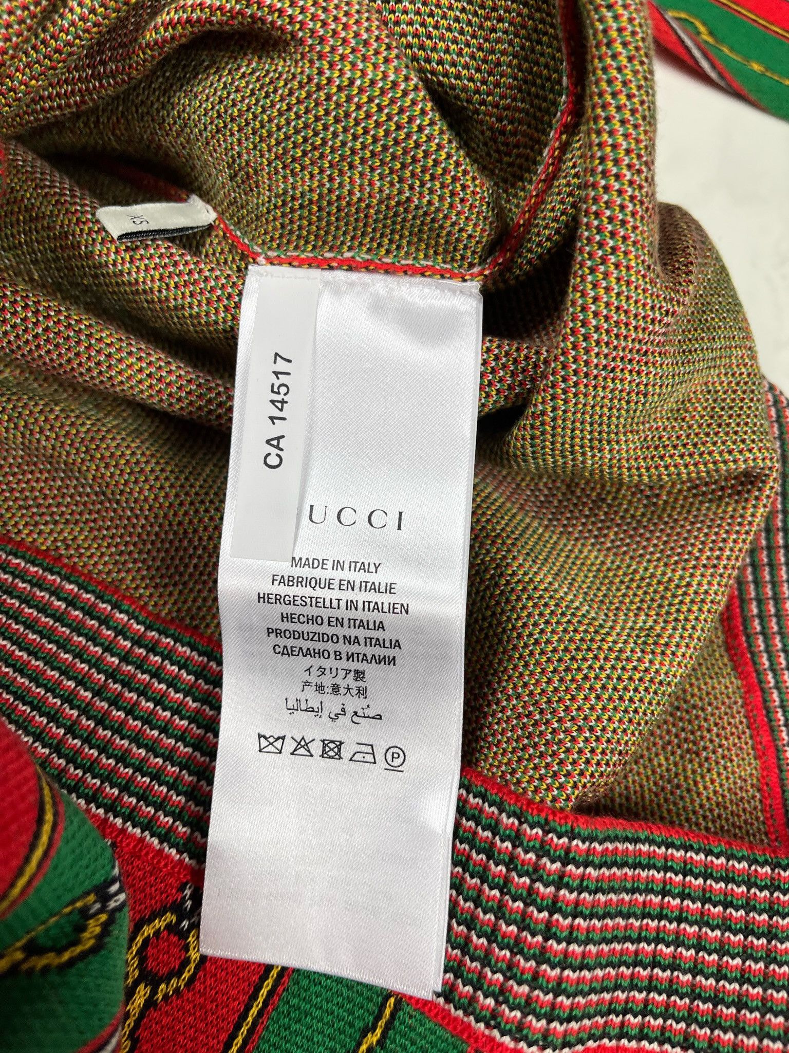 Gucci 🔥70% OFF🔥 [SALE] Gucci V-Neck Cashmere Blend Multi Sweater Size US XS / EU 42 / 0 - 13 Thumbnail