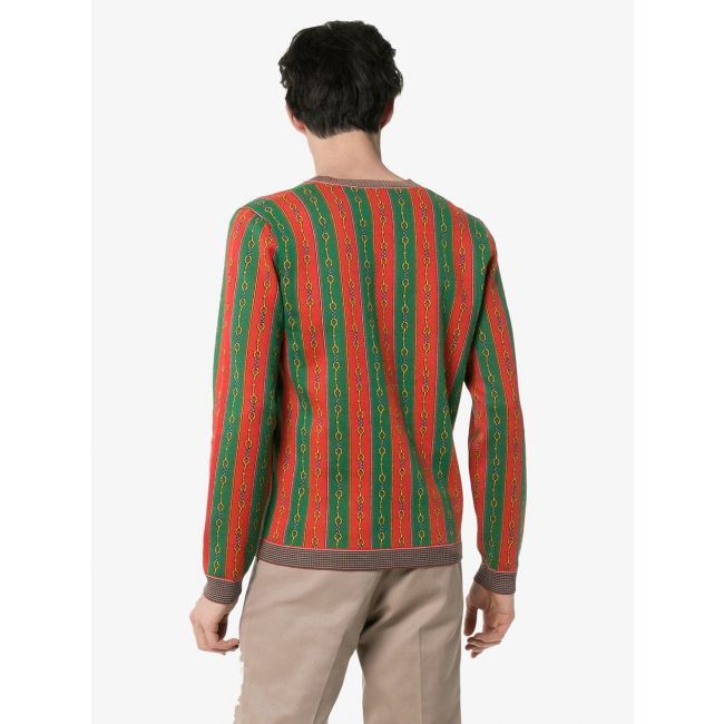 Gucci 🔥70% OFF🔥 [SALE] Gucci V-Neck Cashmere Blend Multi Sweater Size US XS / EU 42 / 0 - 3 Thumbnail