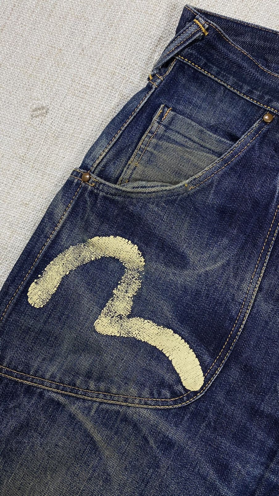 Evisu Insane Duck Digger Denim By Evisu Yamane Size US 29 - 7 Thumbnail