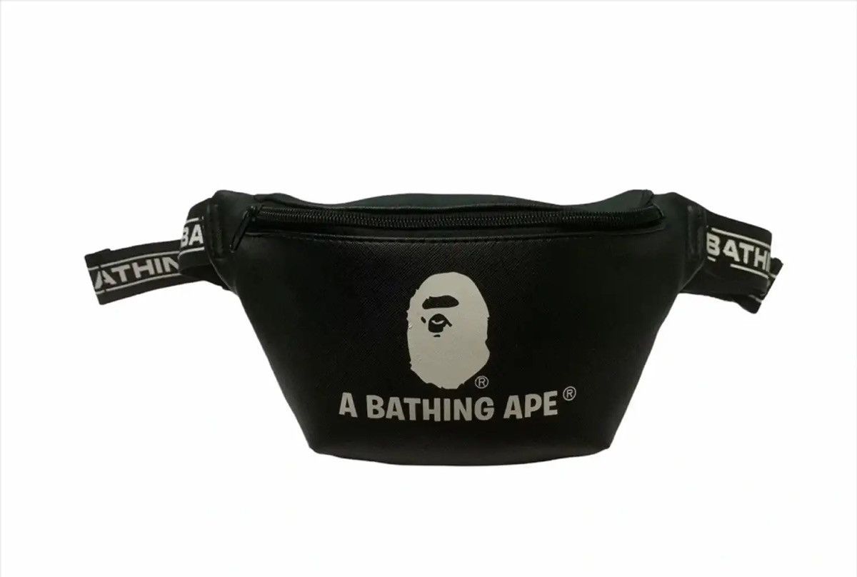 Bape 🇯🇵 Bape Shoulder Bag Cross Body Logo A Bathing Ape Size ONE SIZE - 1 Thumbnail