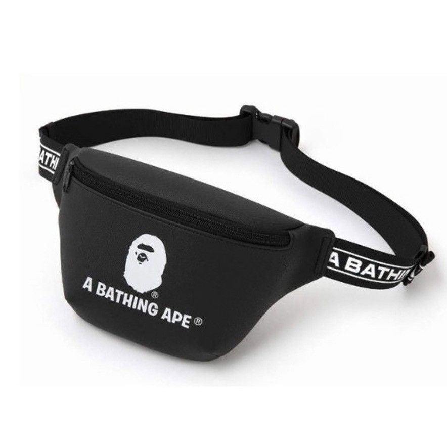 Bape 🇯🇵 Bape Shoulder Bag Cross Body Logo A Bathing Ape Size ONE SIZE - 2 Thumbnail