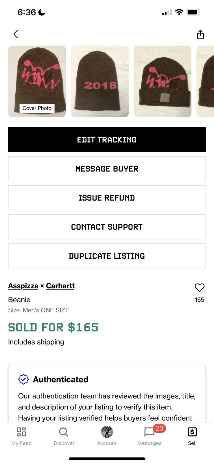 Asspizza Asspizza Beanie/Face Mask 2018 from NYC Size ONE SIZE - 7 Thumbnail