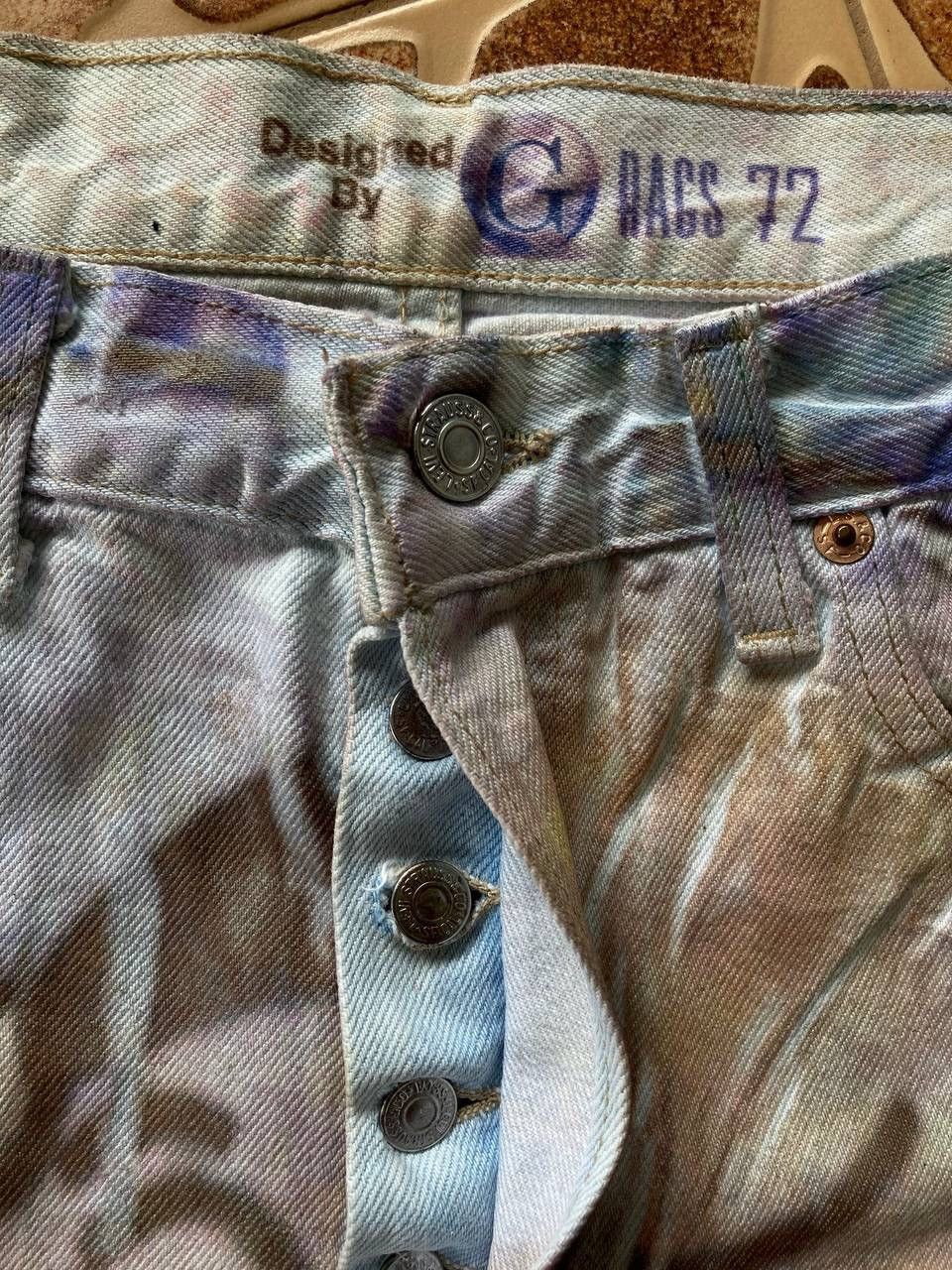 Cartoon Network × Levi's × Vintage Levis Custome Popeye Cartoon Denim Pant Size US 30 / EU 46 - 5 Thumbnail