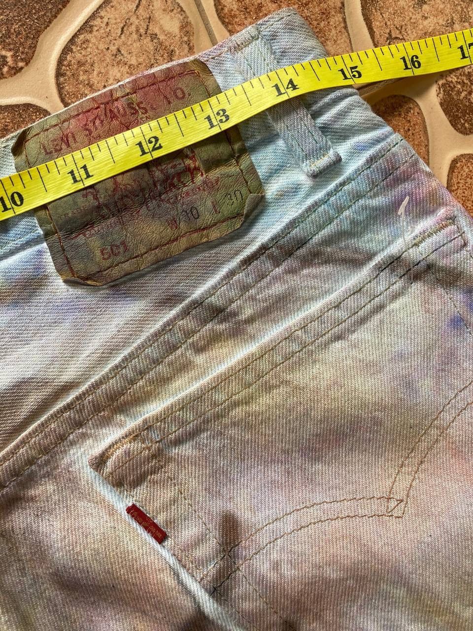 Cartoon Network × Levi's × Vintage Levis Custome Popeye Cartoon Denim Pant Size US 30 / EU 46 - 6 Thumbnail