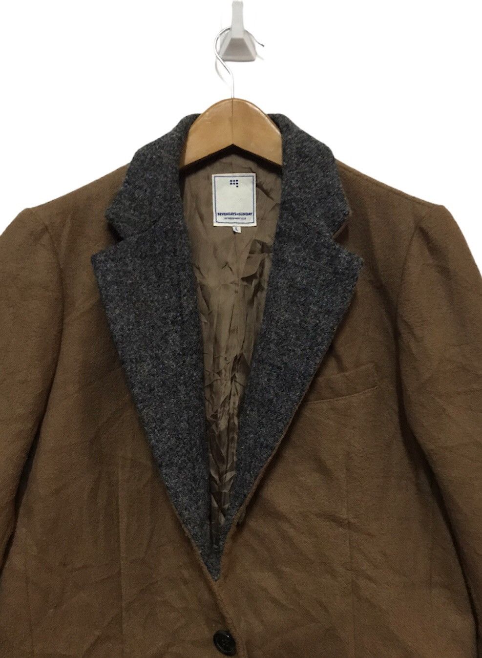 Harris Tweed Harris tweed x sevenday Sunday long coat Size US L / EU 52-54 / 3 - 2 Thumbnail