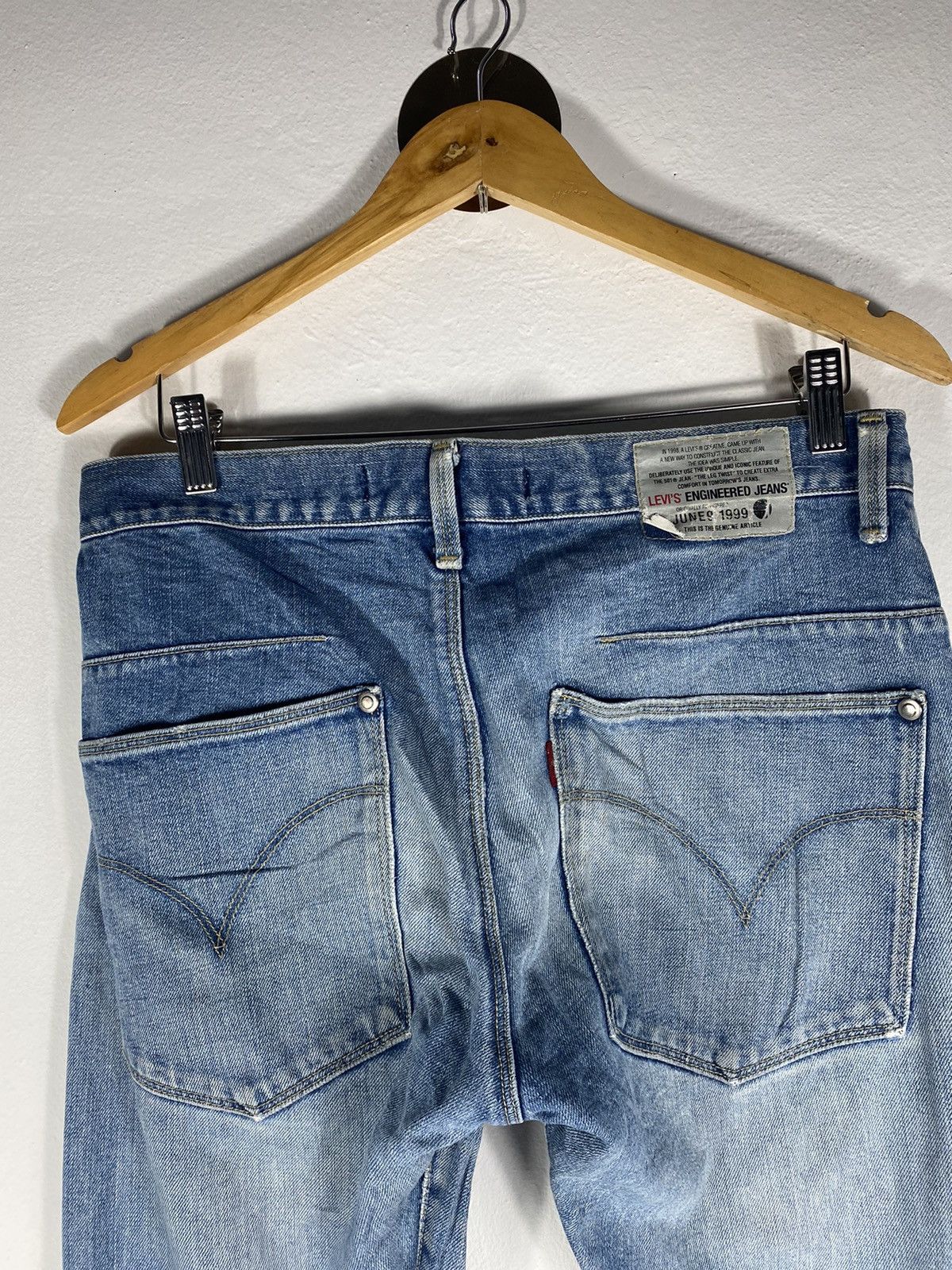 Levi's Vintage Clothing Levis Engineered Denim Size US 33 - 4 Thumbnail