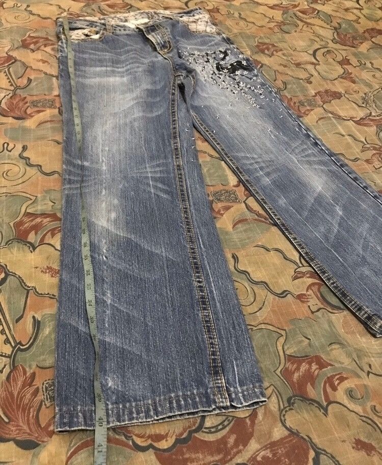 Japanese Brand 🔥 RARE🔥JAPANESE BRAND DENIM JEANS SUPER DESIGN SIZE 34 Size US 34 / EU 50 - 14 Thumbnail