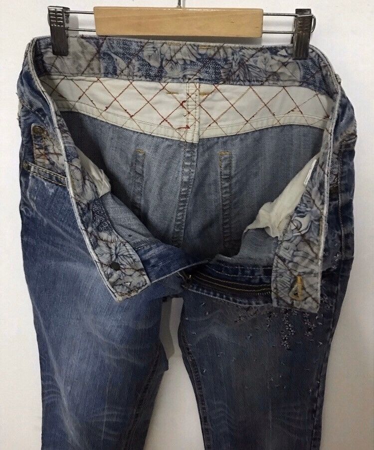 Japanese Brand 🔥 RARE🔥JAPANESE BRAND DENIM JEANS SUPER DESIGN SIZE 34 Size US 34 / EU 50 - 11 Thumbnail