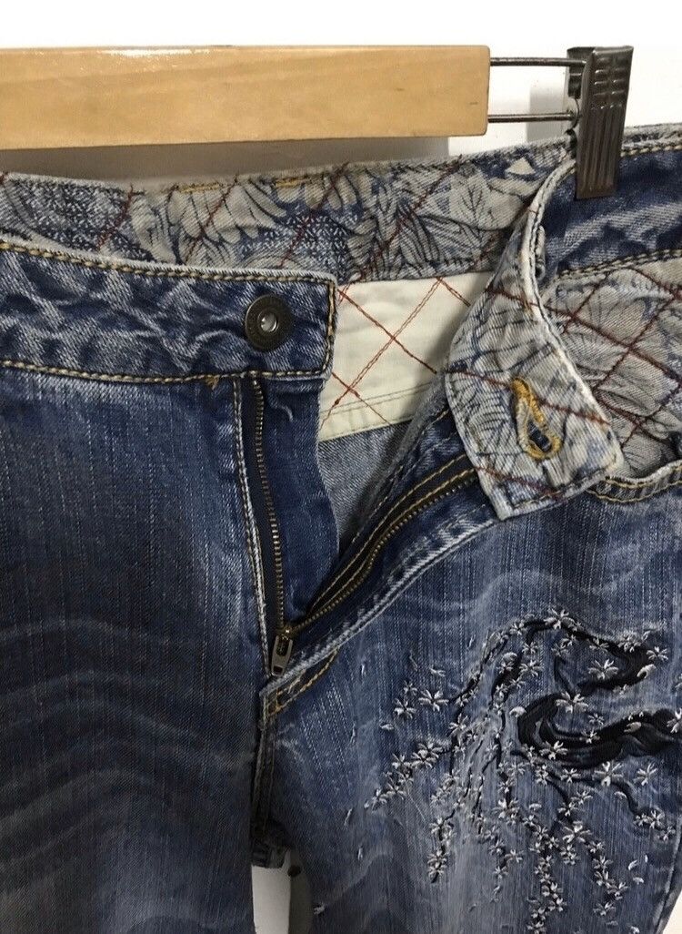 Japanese Brand 🔥 RARE🔥JAPANESE BRAND DENIM JEANS SUPER DESIGN SIZE 34 Size US 34 / EU 50 - 7 Thumbnail