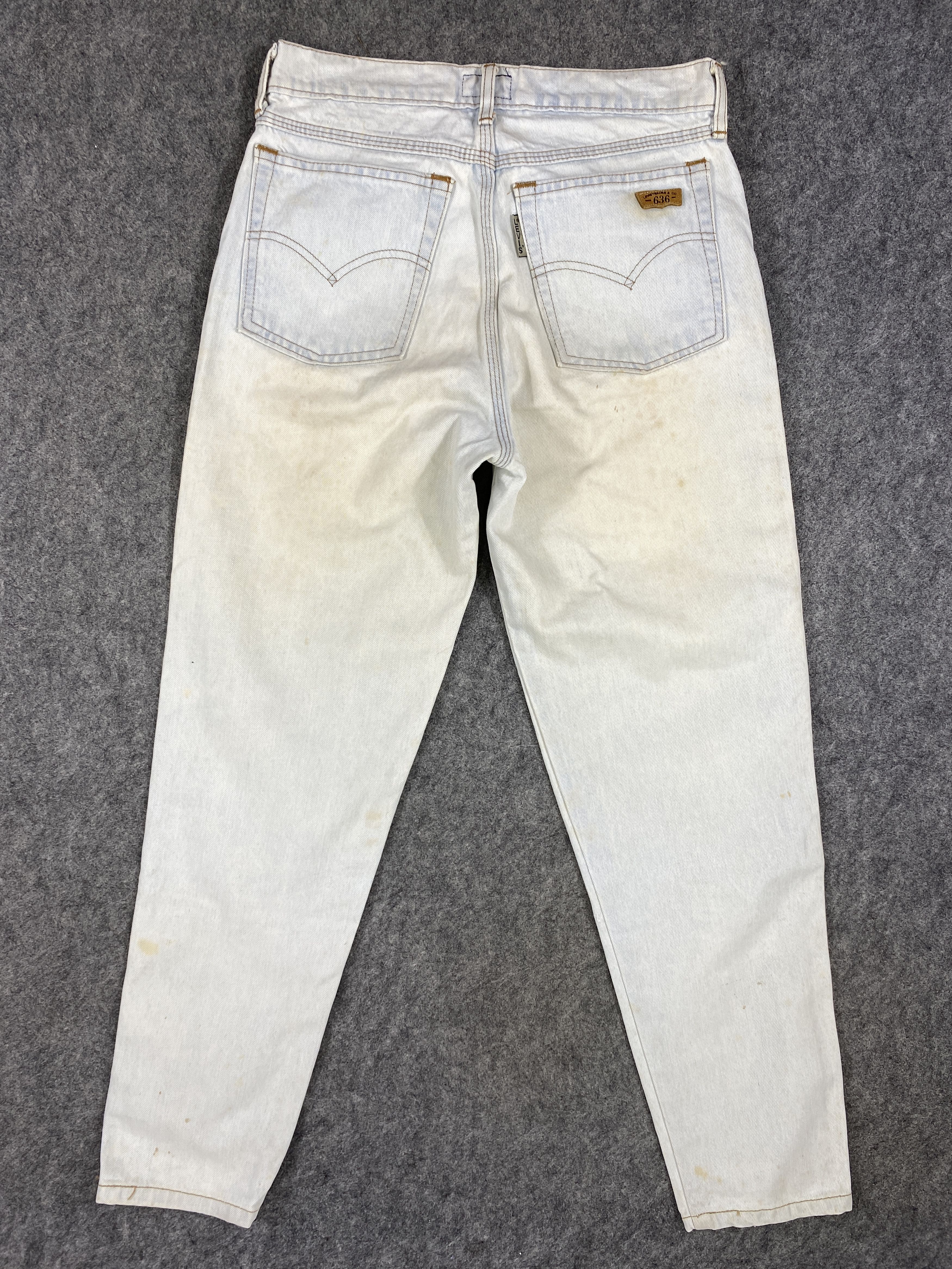 Levi's Light Blue Wash Vintage Levi's 636 29x27.5 Denim -JN1496 Size US 29 - 2 Thumbnail