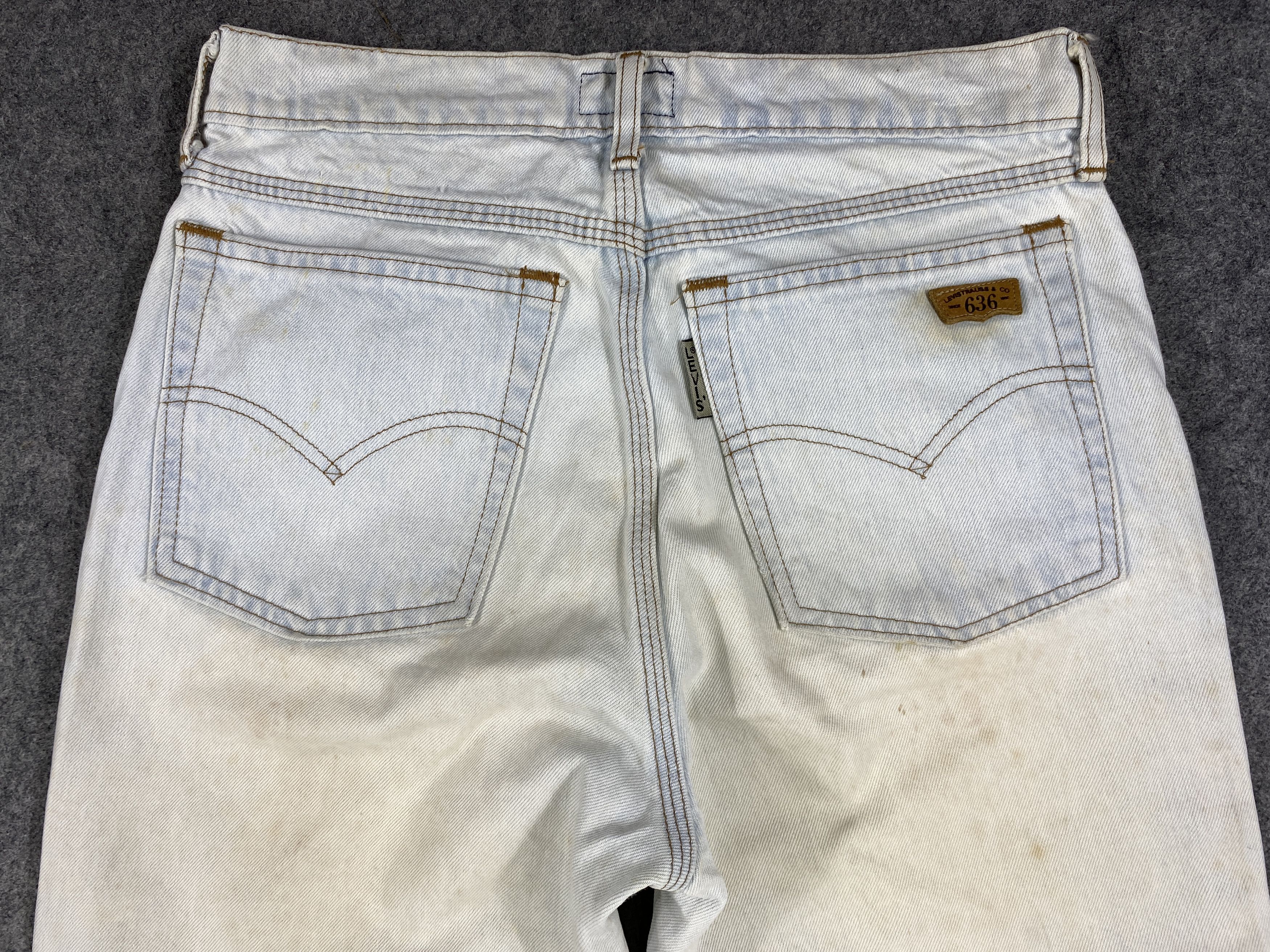 Levi's Light Blue Wash Vintage Levi's 636 29x27.5 Denim -JN1496 Size US 29 - 4 Thumbnail